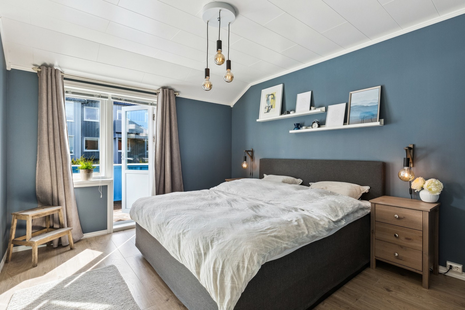 Leiligheten har 2 soverom Galleribilde