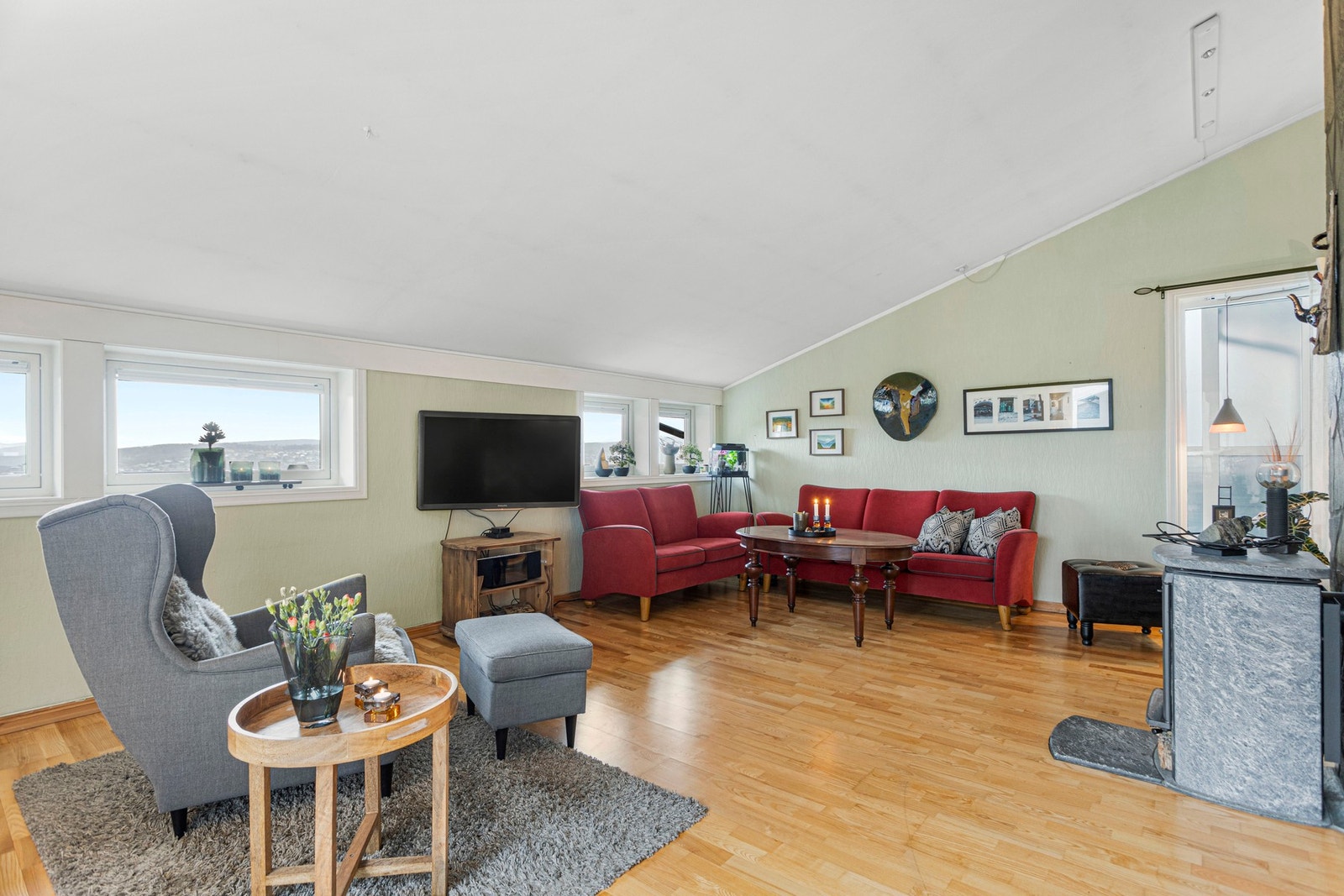 Stue - ca 36 kvm. Galleribilde