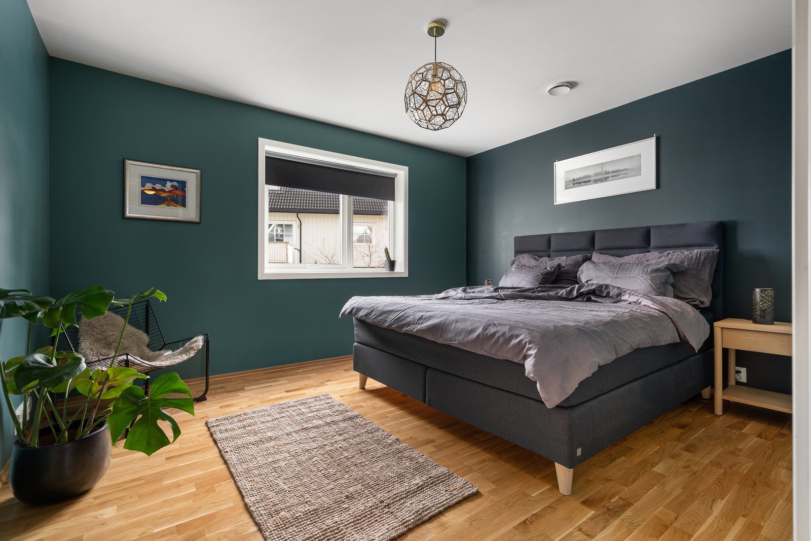 Hovedsoverommet er på hele 14 kvm. Galleribilde