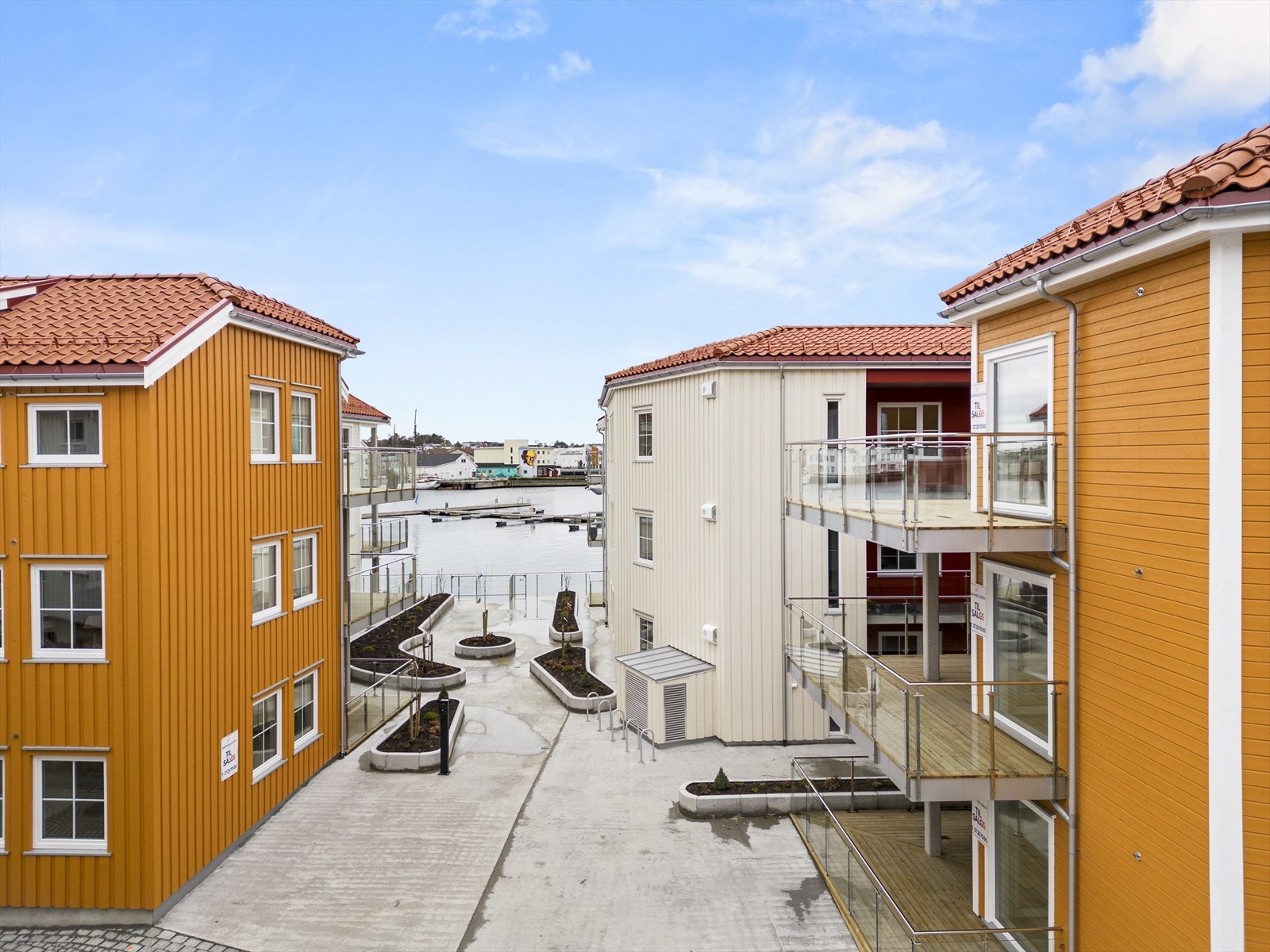 Leiligheten er beliggende i byggets øverste etasje Galleribilde