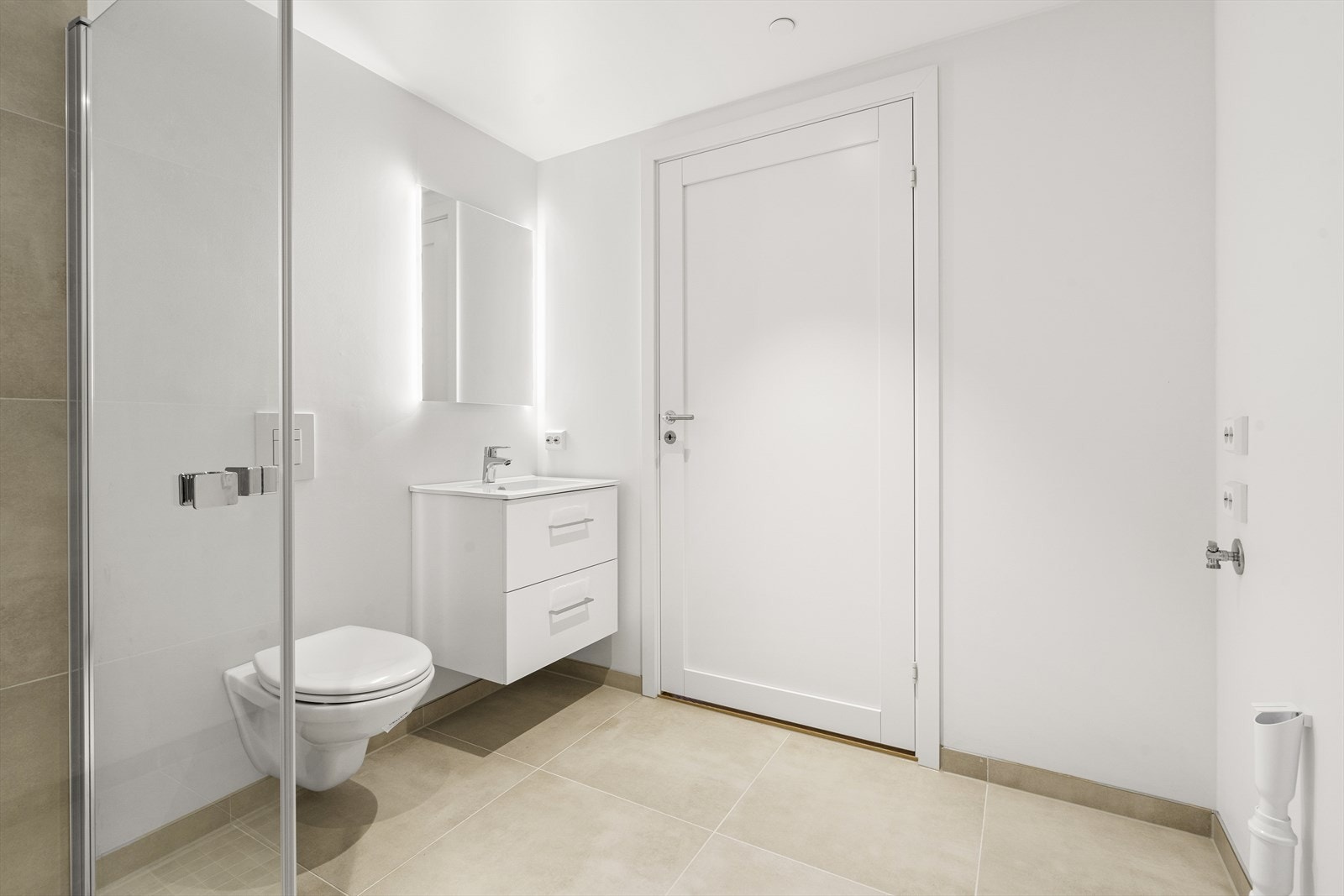 Bad med adkomst fra Vindfang, her er det opplegg for vaskemaskin Galleribilde