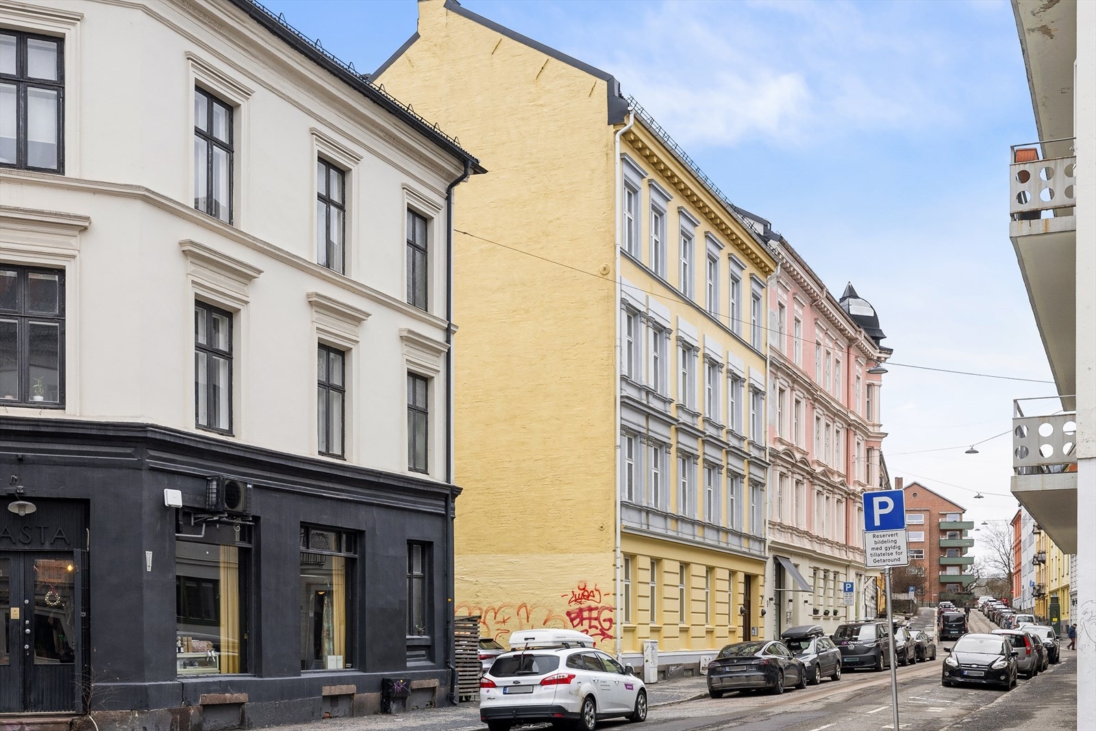 Leiligheten ligger tilbaketrukket til på majorstuen Galleribilde