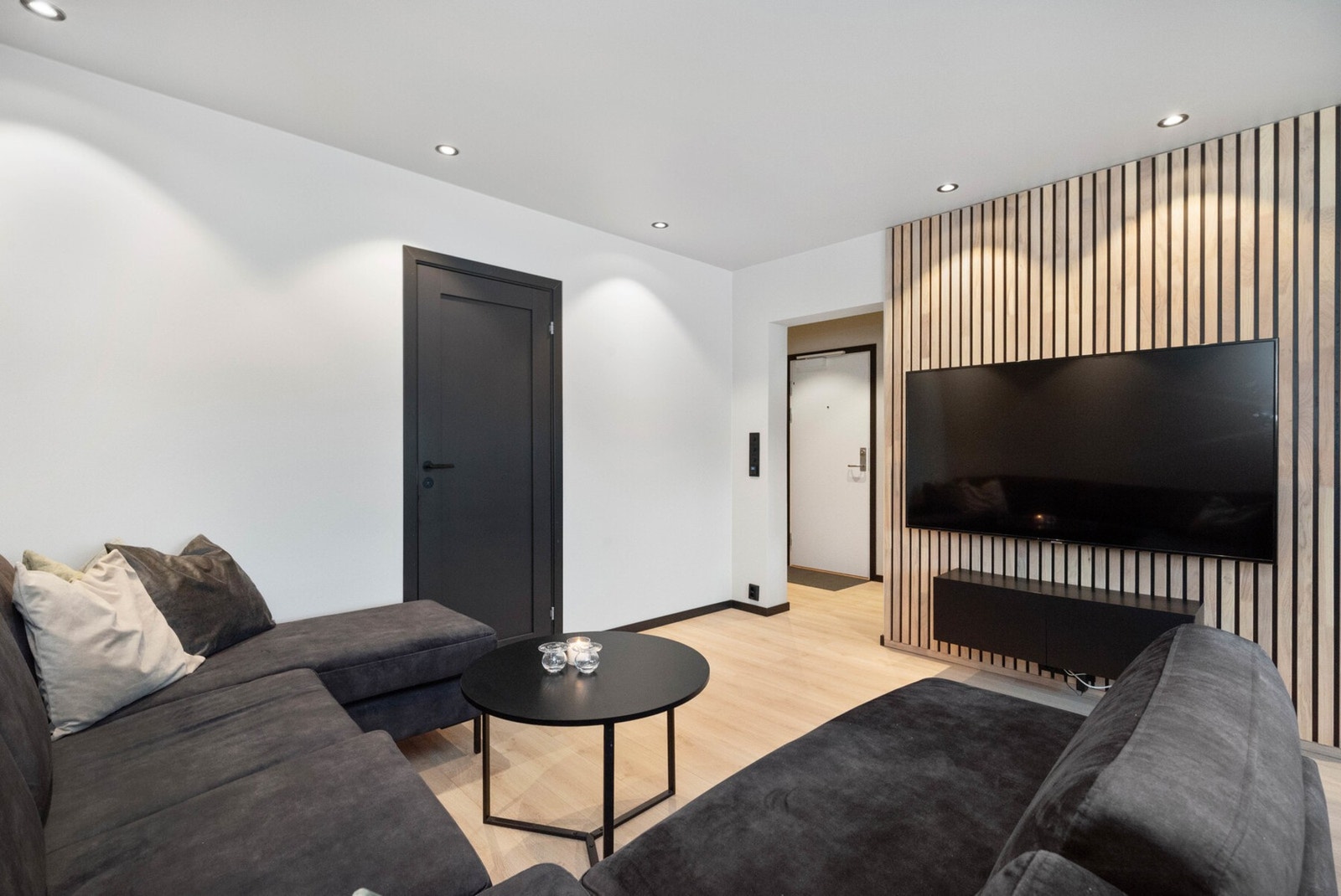 På stuen er det gulvvarme. Galleribilde