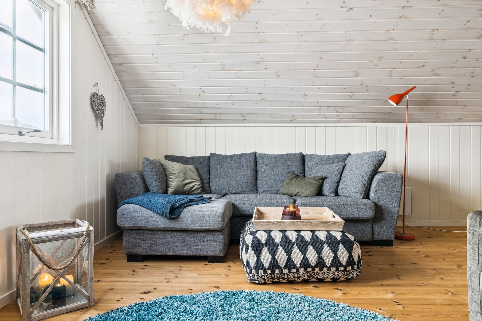 Loftstue. Galleribilde