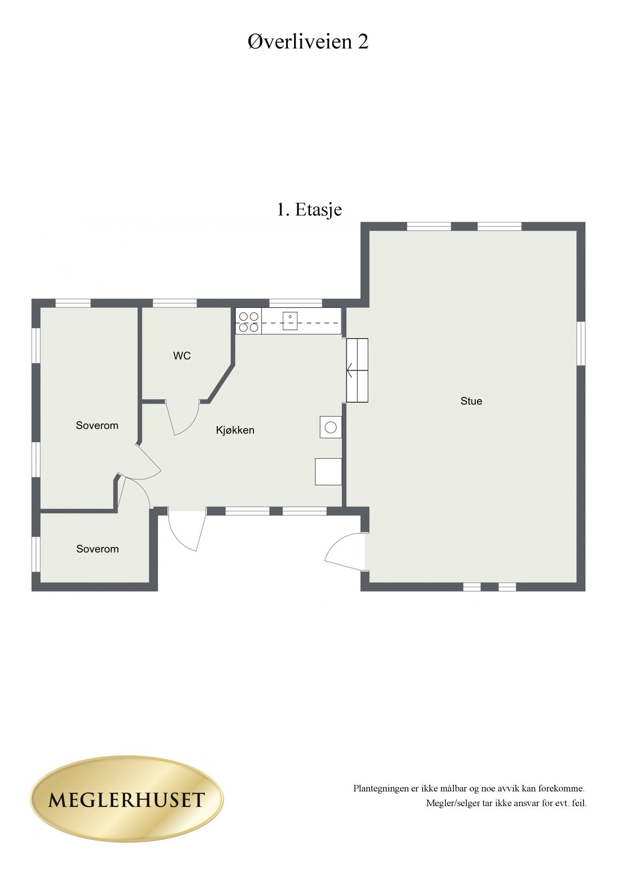 Plantegning 2D Galleribilde