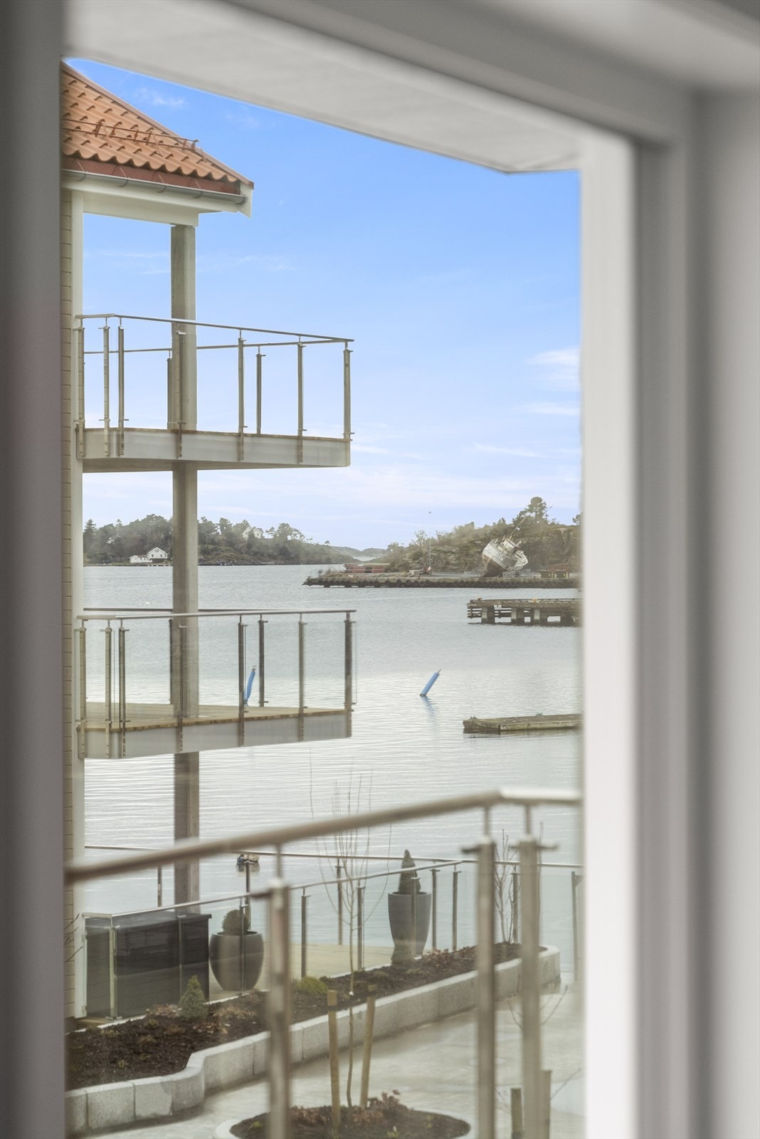 Sjøutsikt fra leiligheten Galleribilde