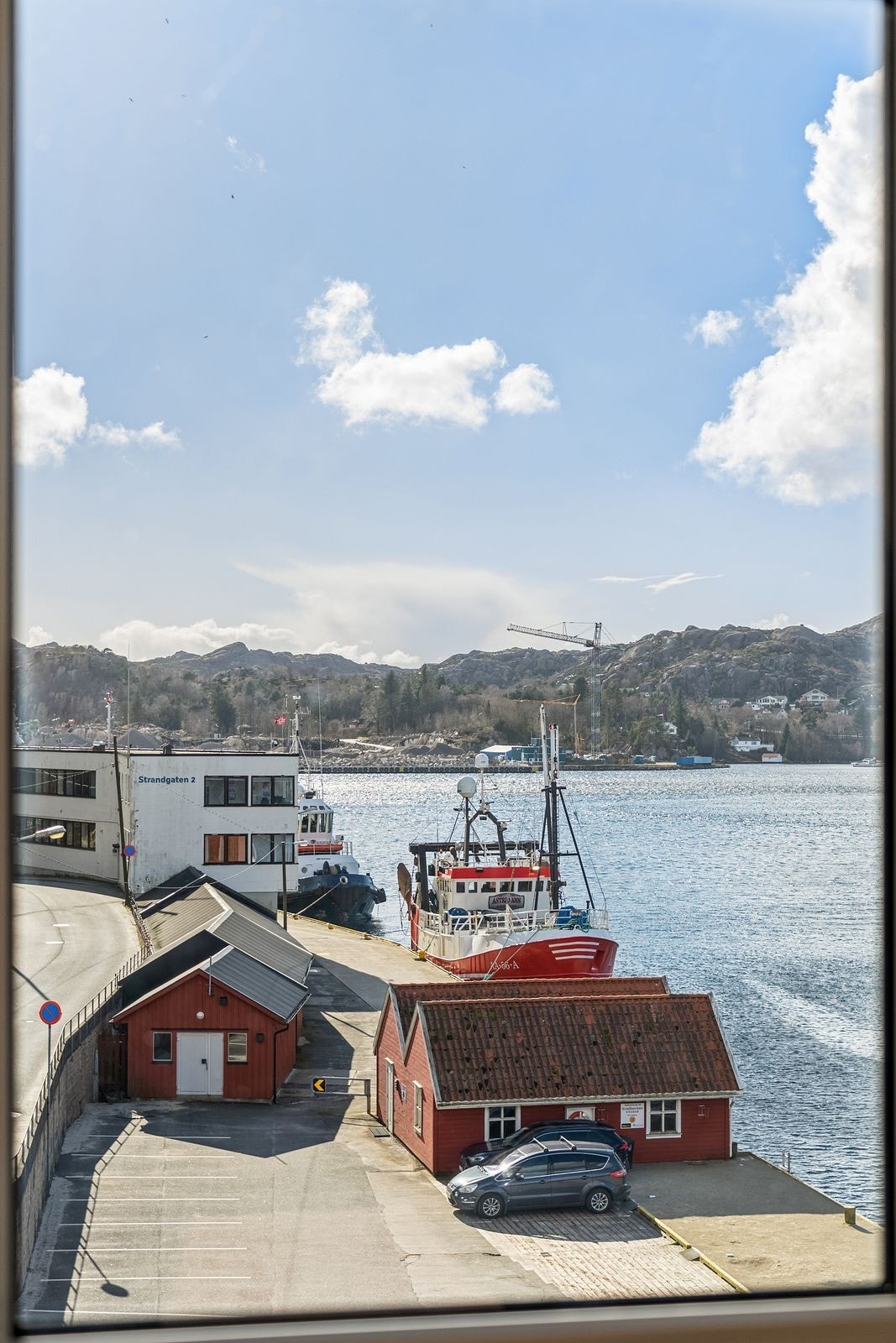 Utsikt fra gang Galleribilde