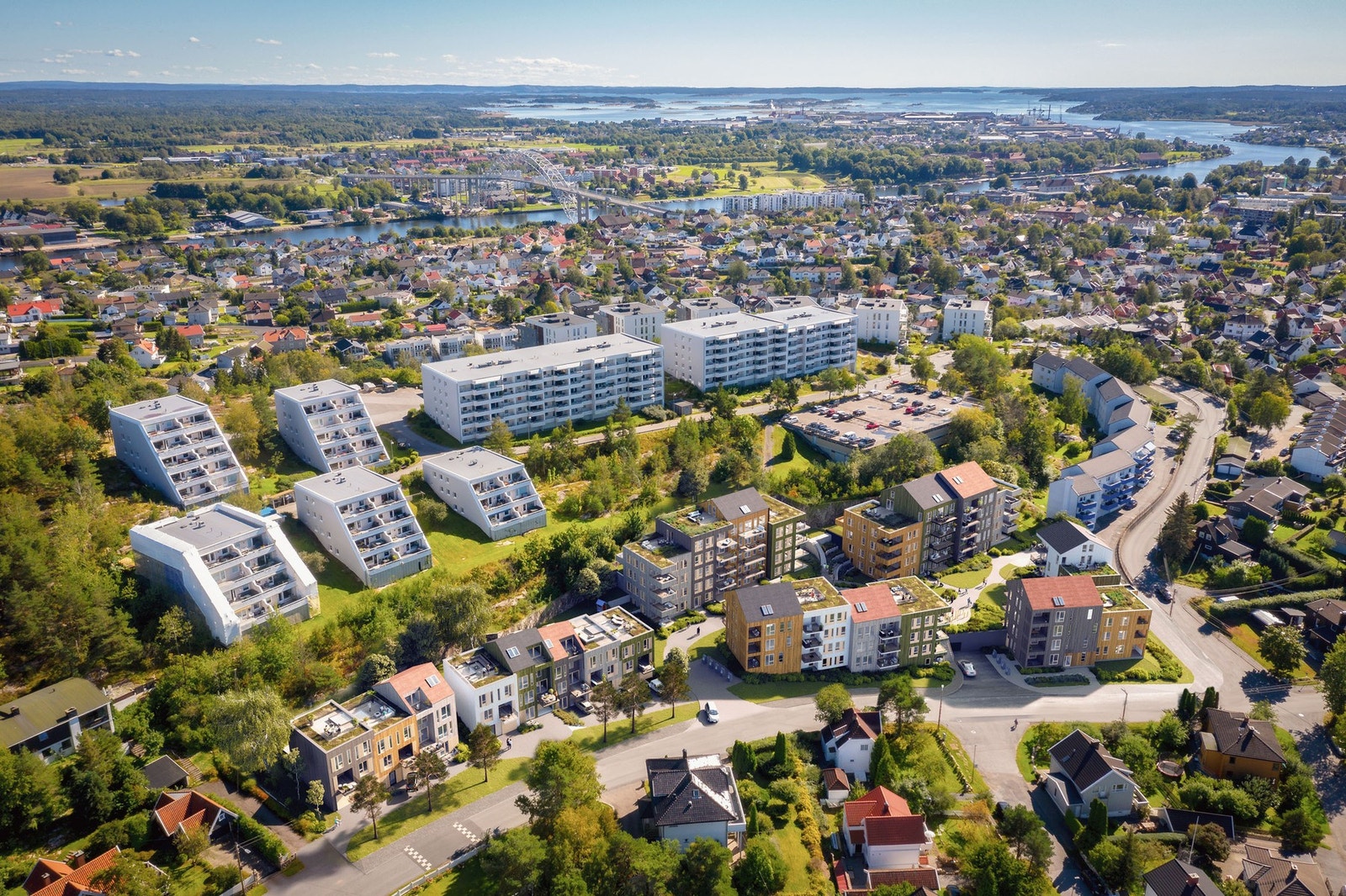 Illustrasjons av boligprosjektet www.boifagerlia.no Galleribilde