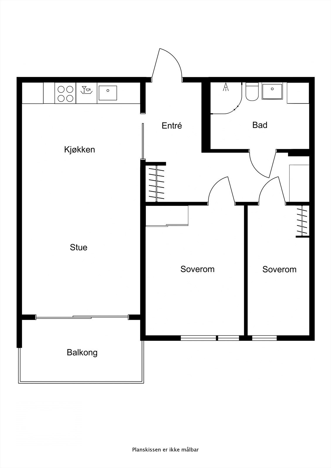 Plantegning. Galleribilde