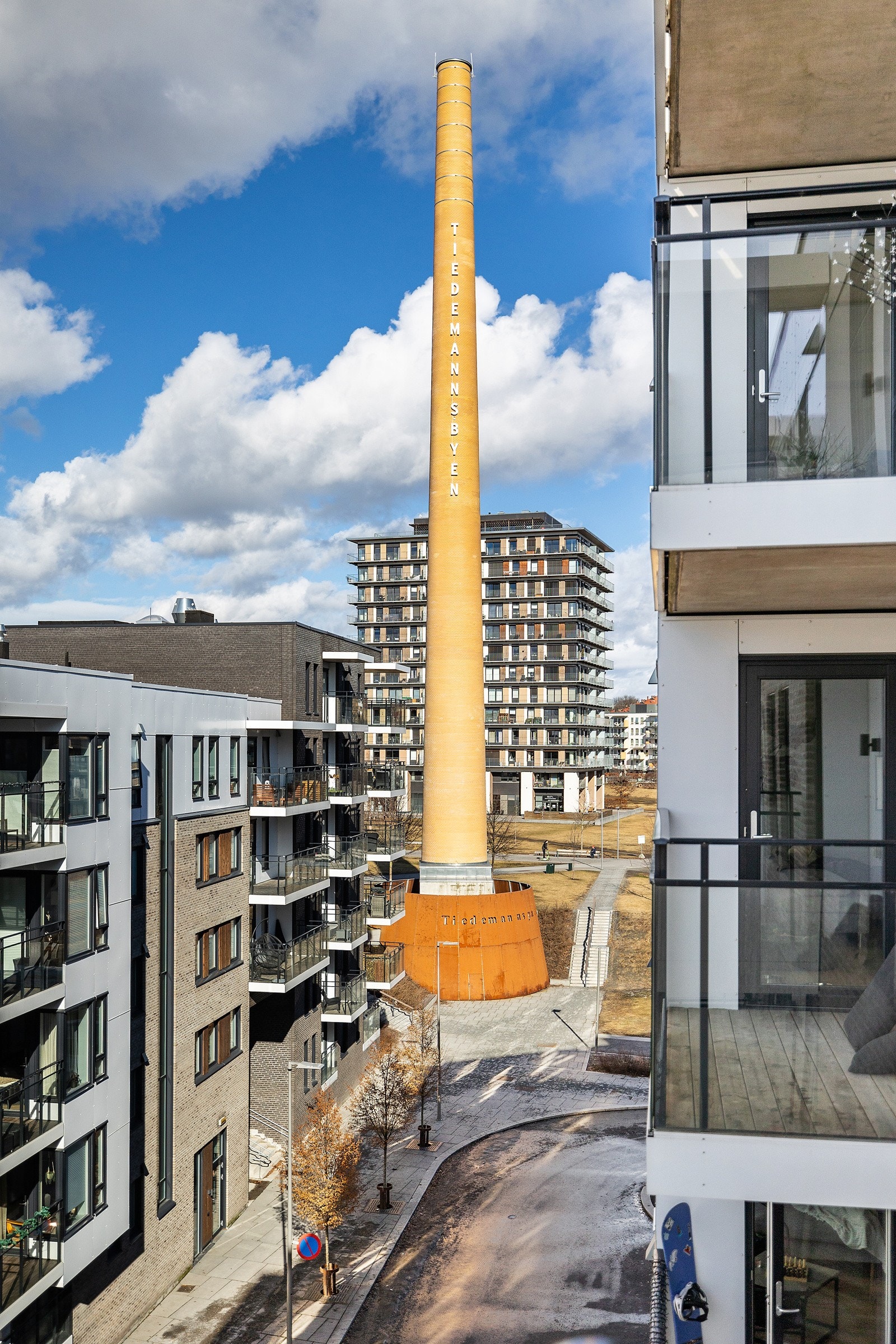 Utsyn fra balkongen. Galleribilde