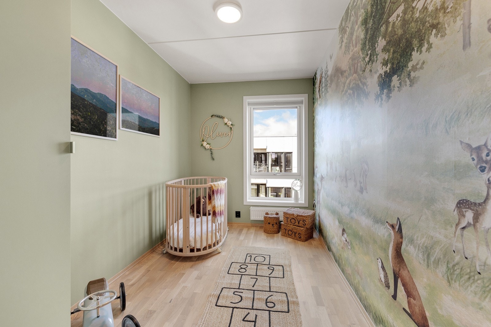 Soverom 3 egner seg ypperlig som barnerom. Galleribilde