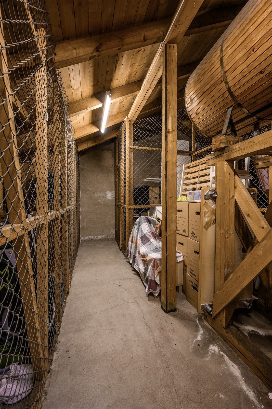 Bod på loft. Merk at denne boden har 20 kvm gulvareal. Galleribilde