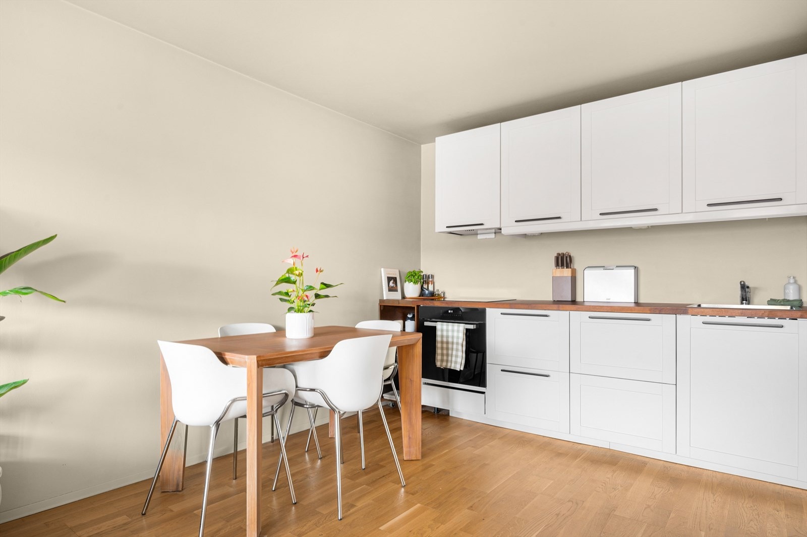 Hvitevarer på kjøkkenet følger selvfølgelig med. Galleribilde