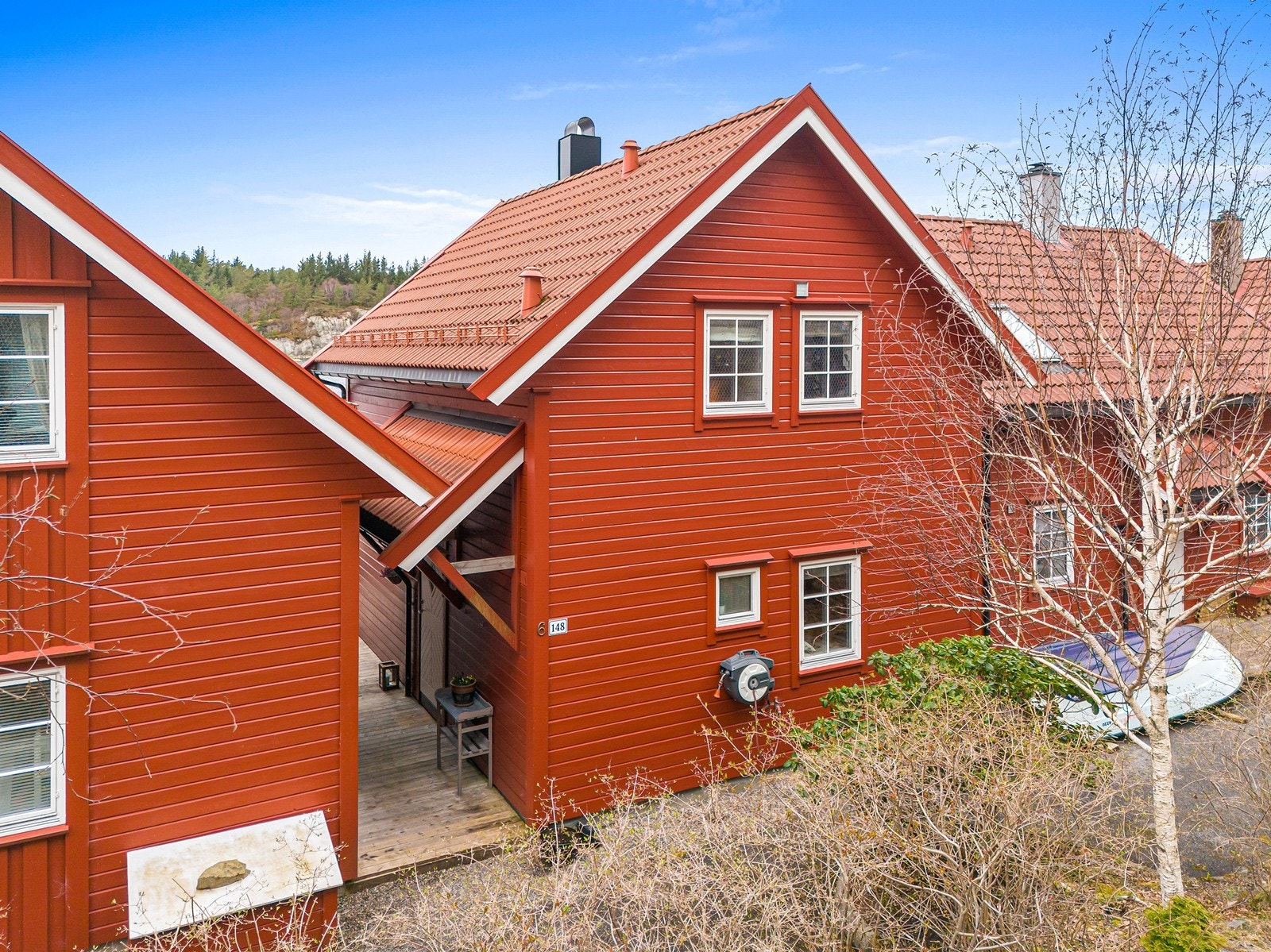 Baksiden av rorbuen. Galleribilde