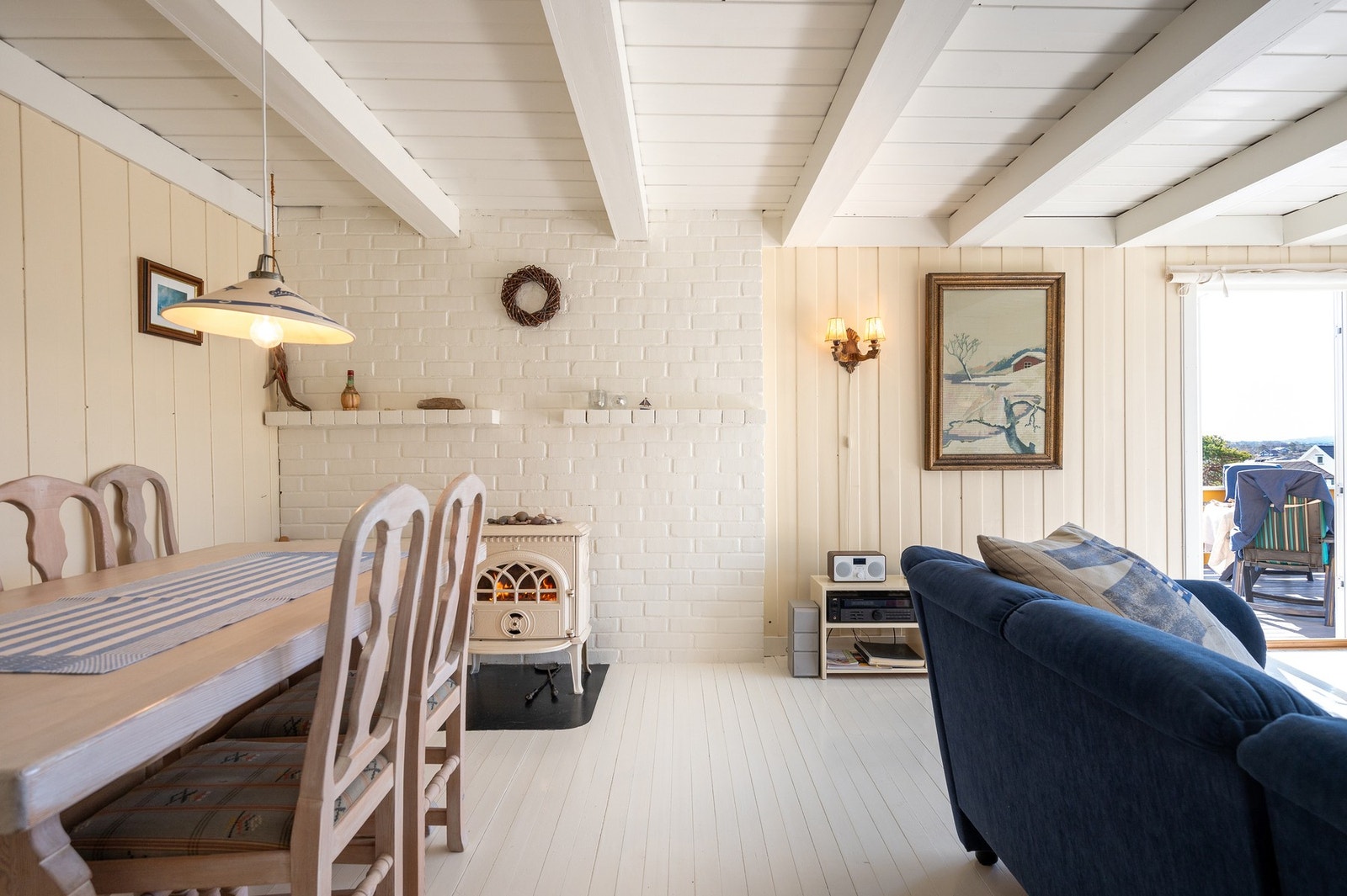 Spiseplass i stue Galleribilde