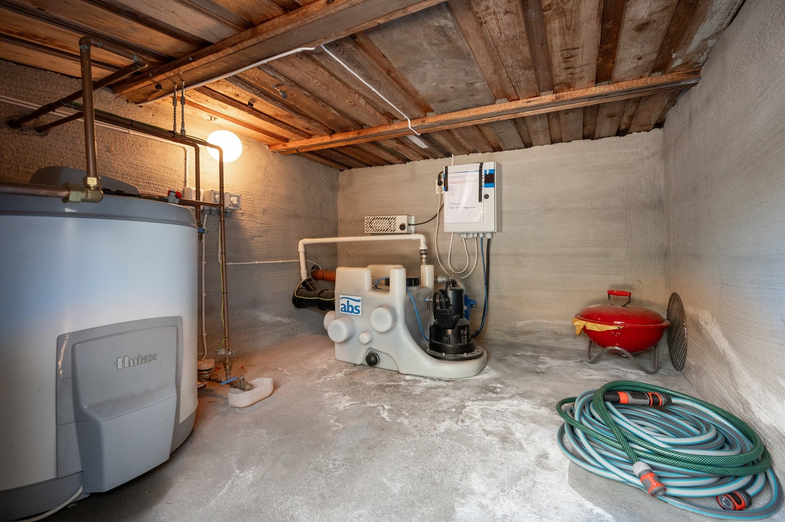 Teknisk rom under hytte Galleribilde