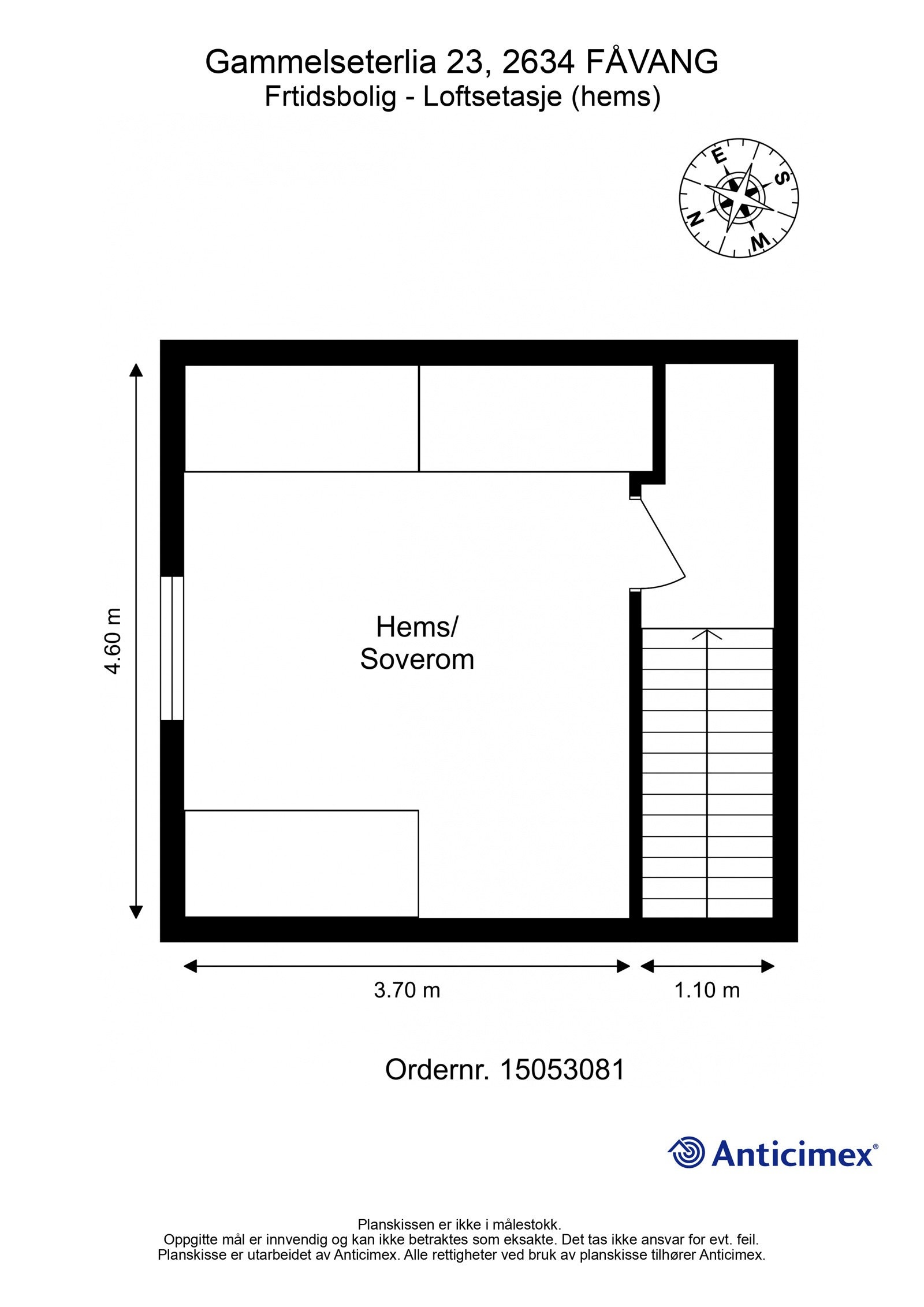 Plantegning hems Galleribilde
