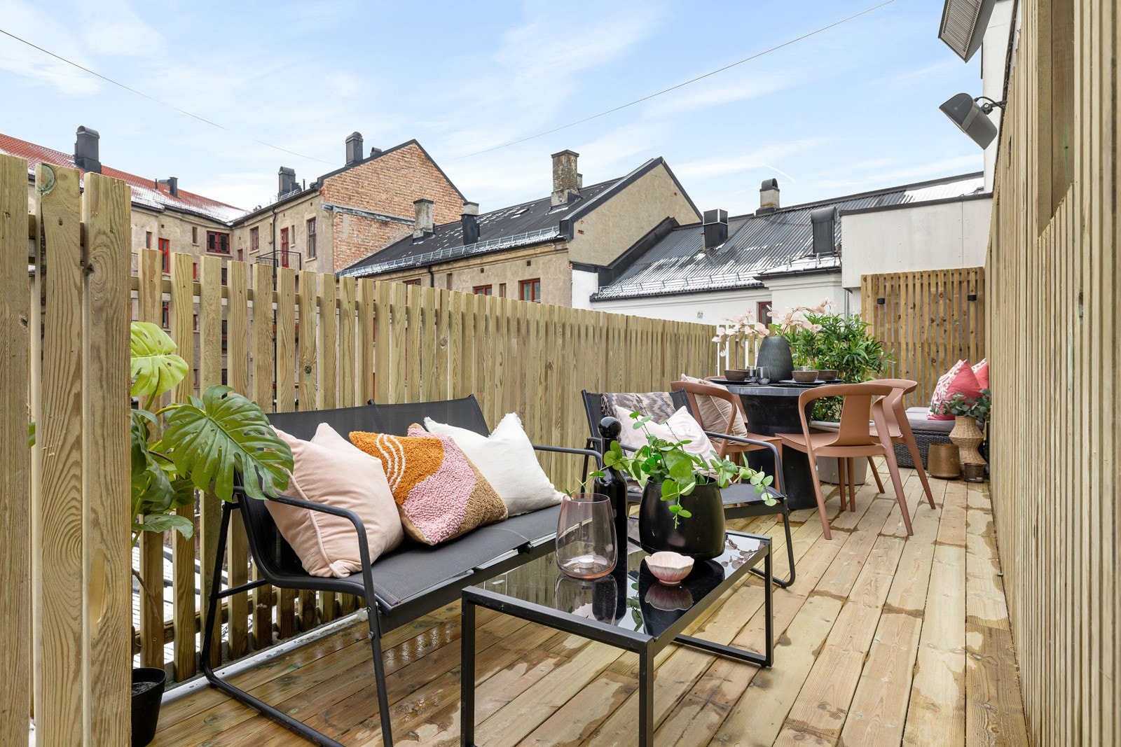 Spektakulær, privat takterrasse på hele 24 kvm! Galleribilde