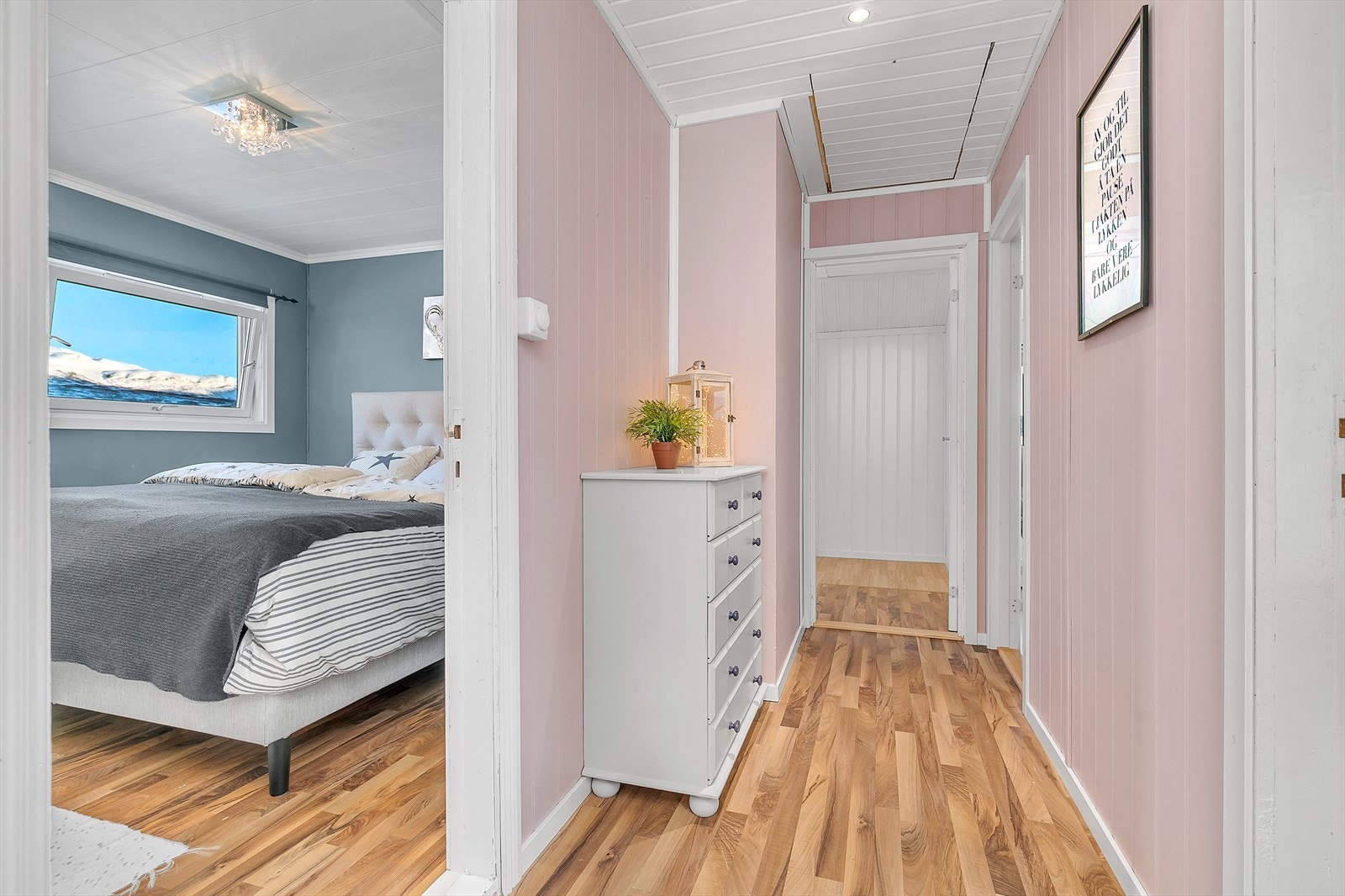 I boligens loftsetasje er det 4 soverom Galleribilde