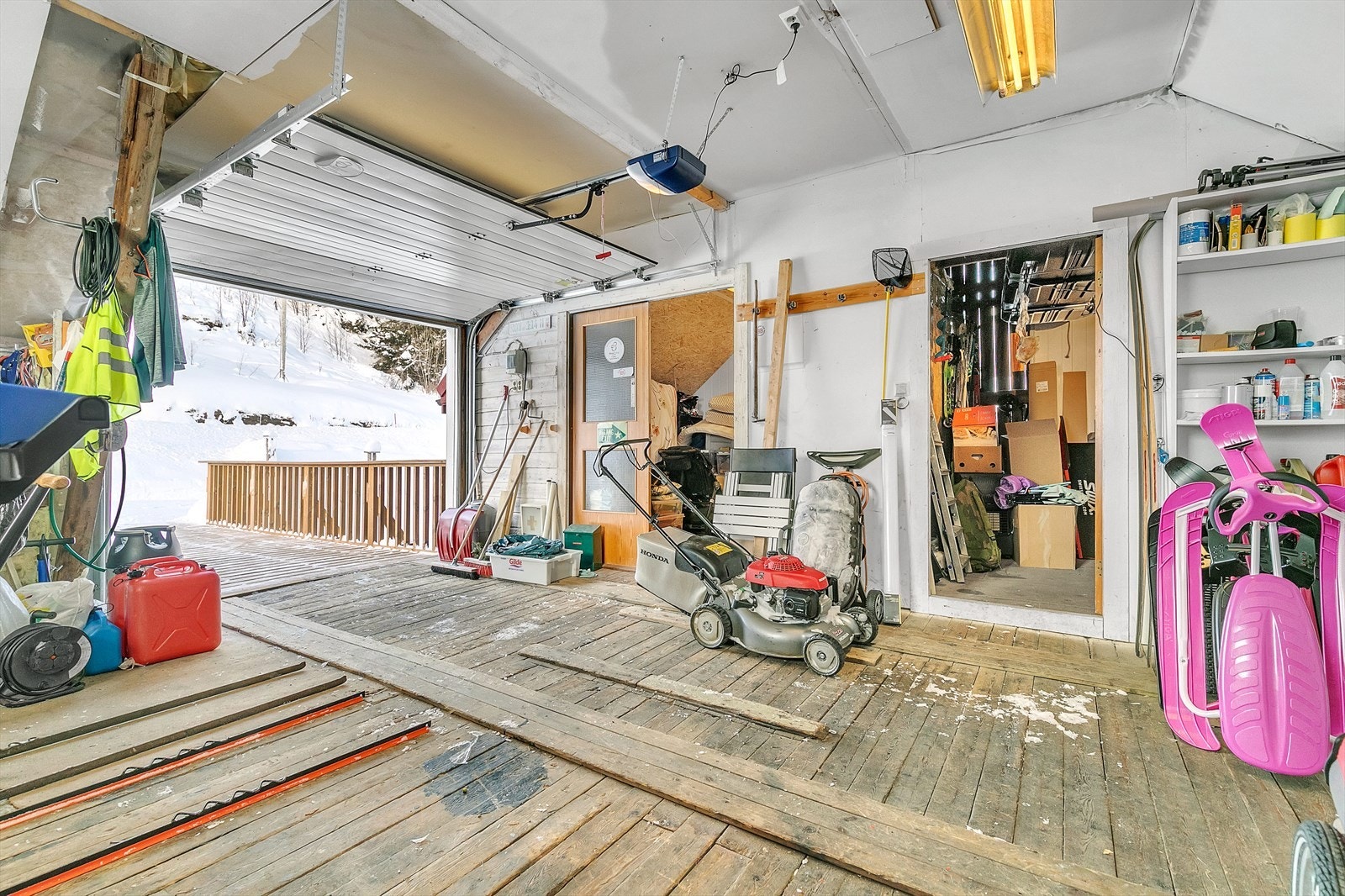 Verksted i 2.etg fjøs Galleribilde