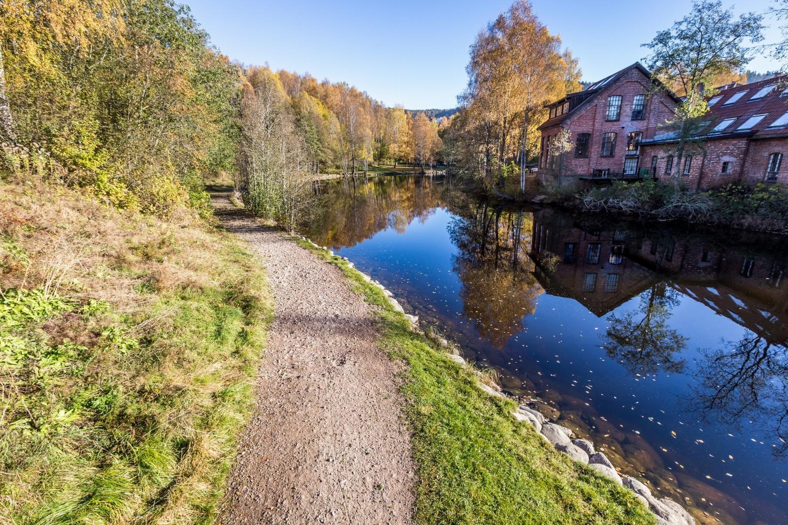 Her er det også fine turmuligher langs Akerselva og helt ned til byen. Galleribilde