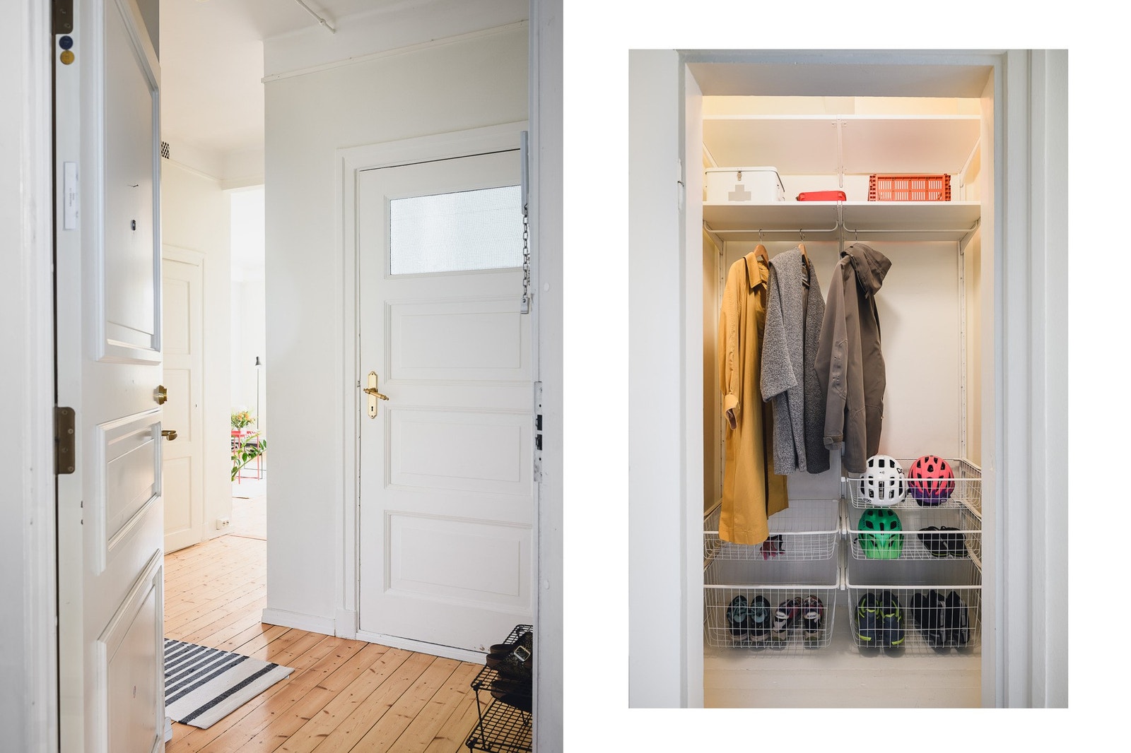 Hyggelig entré med god plass til sko og yttertøy. Galleribilde