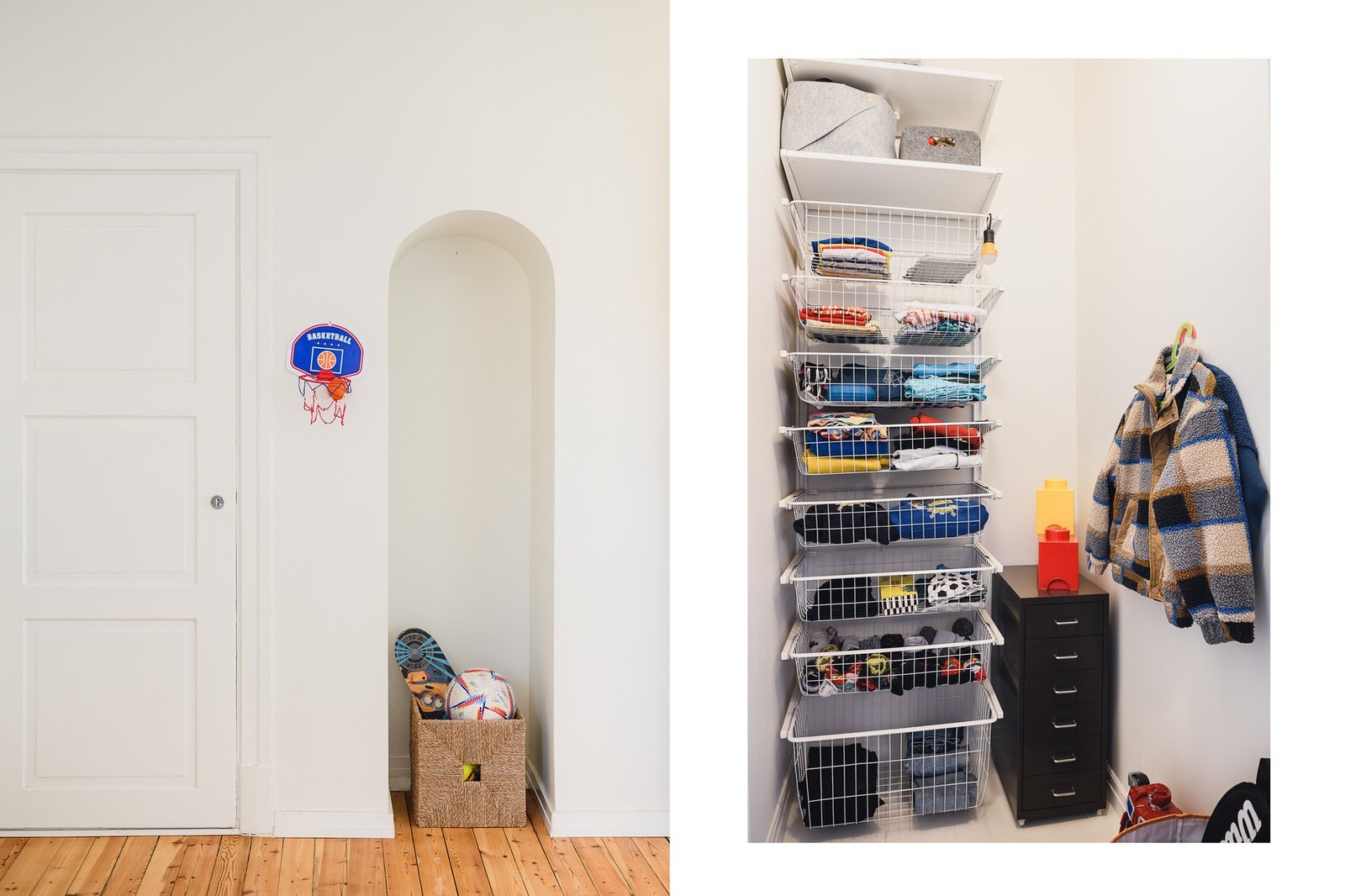 Praktisk kott i soverom 2. Galleribilde