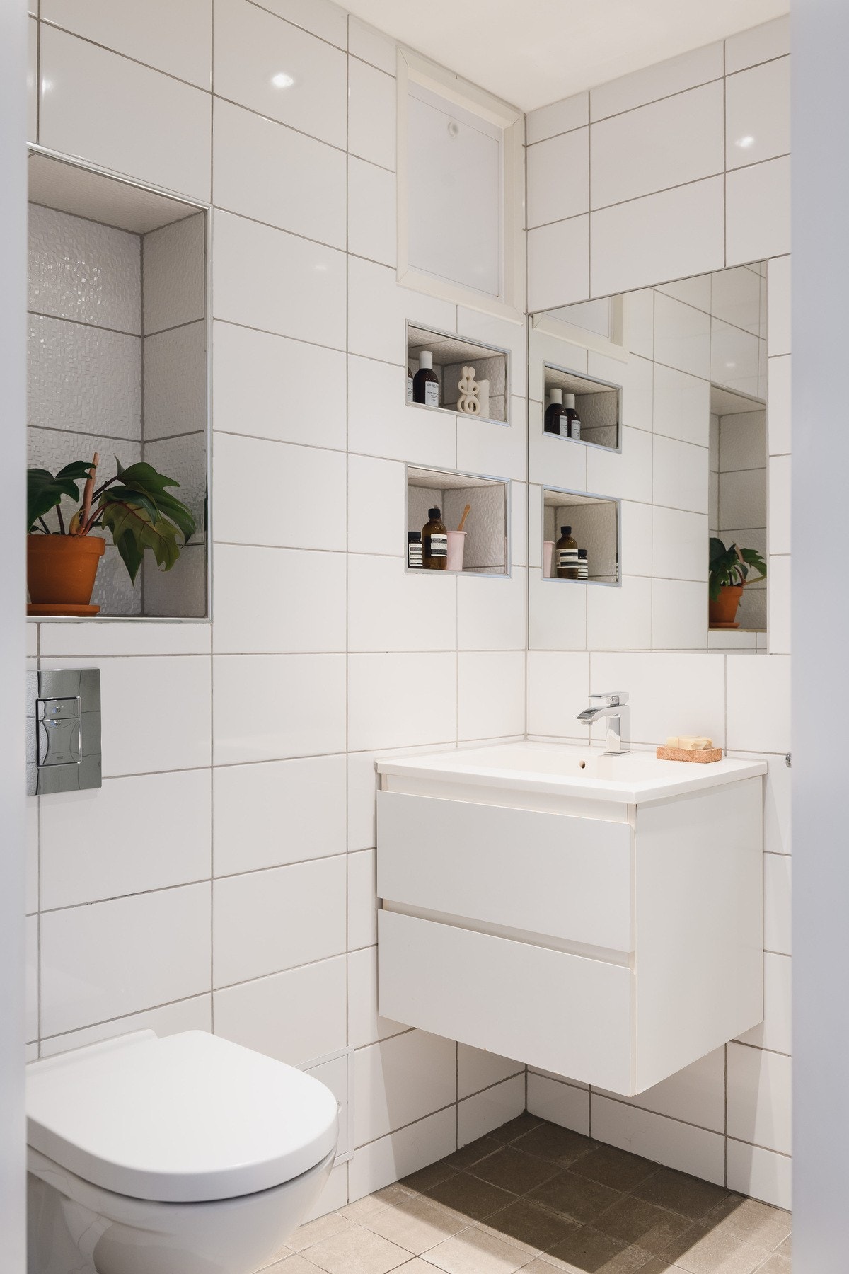 Stilrent baderom, oppusset 2013. Galleribilde