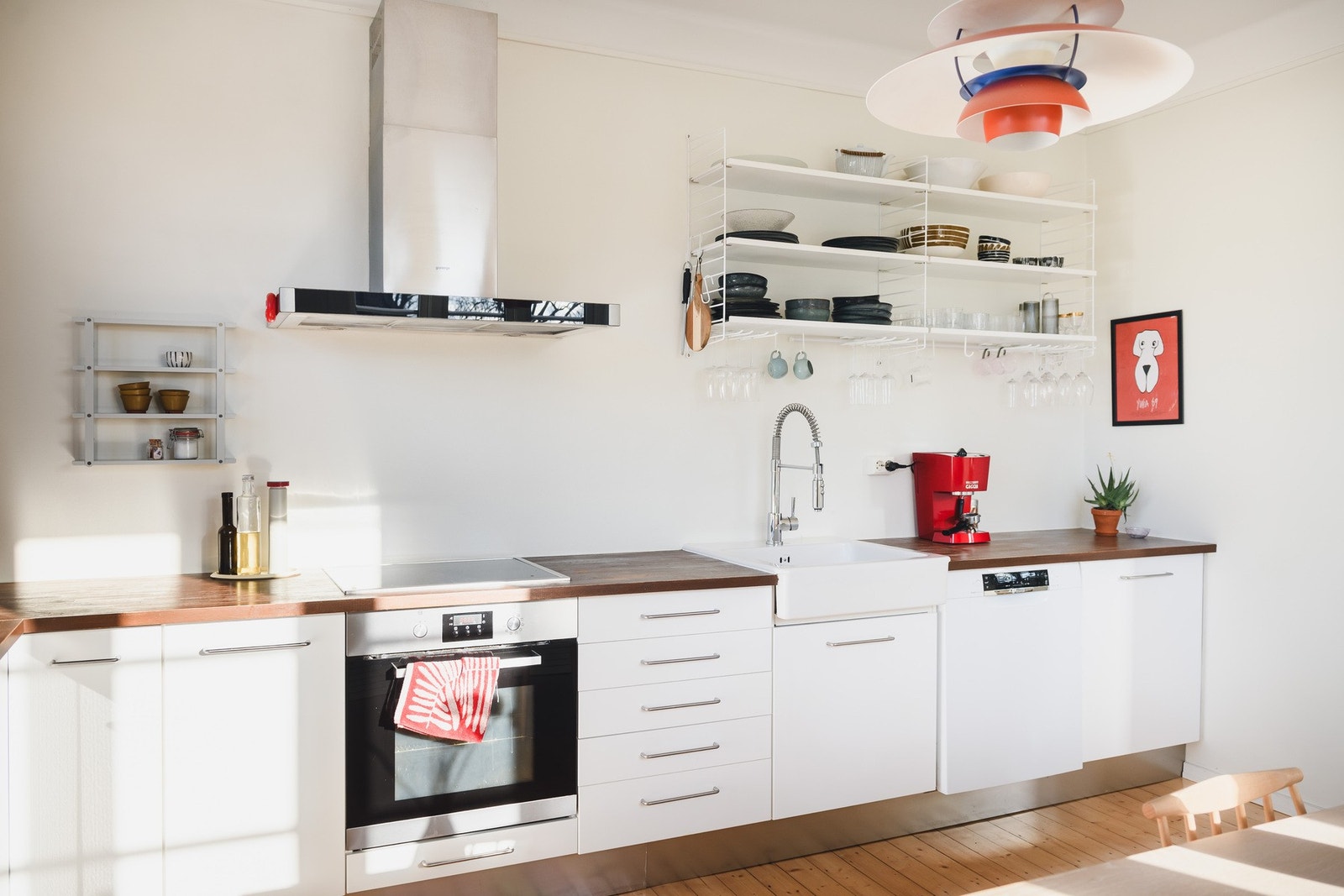 Medfølgende integrerte hvitevarer. Galleribilde