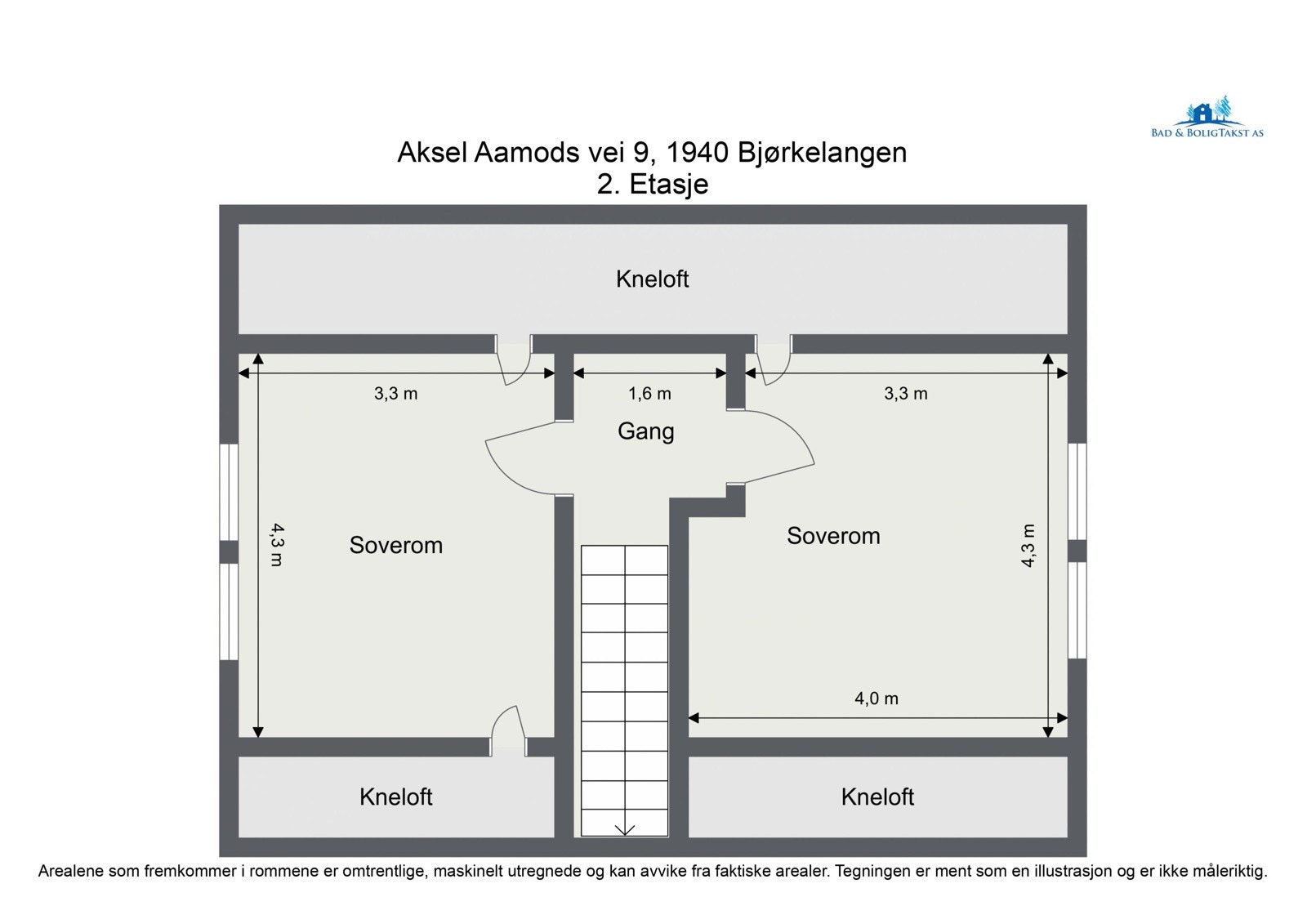 Planskisse 2. etasje Galleribilde