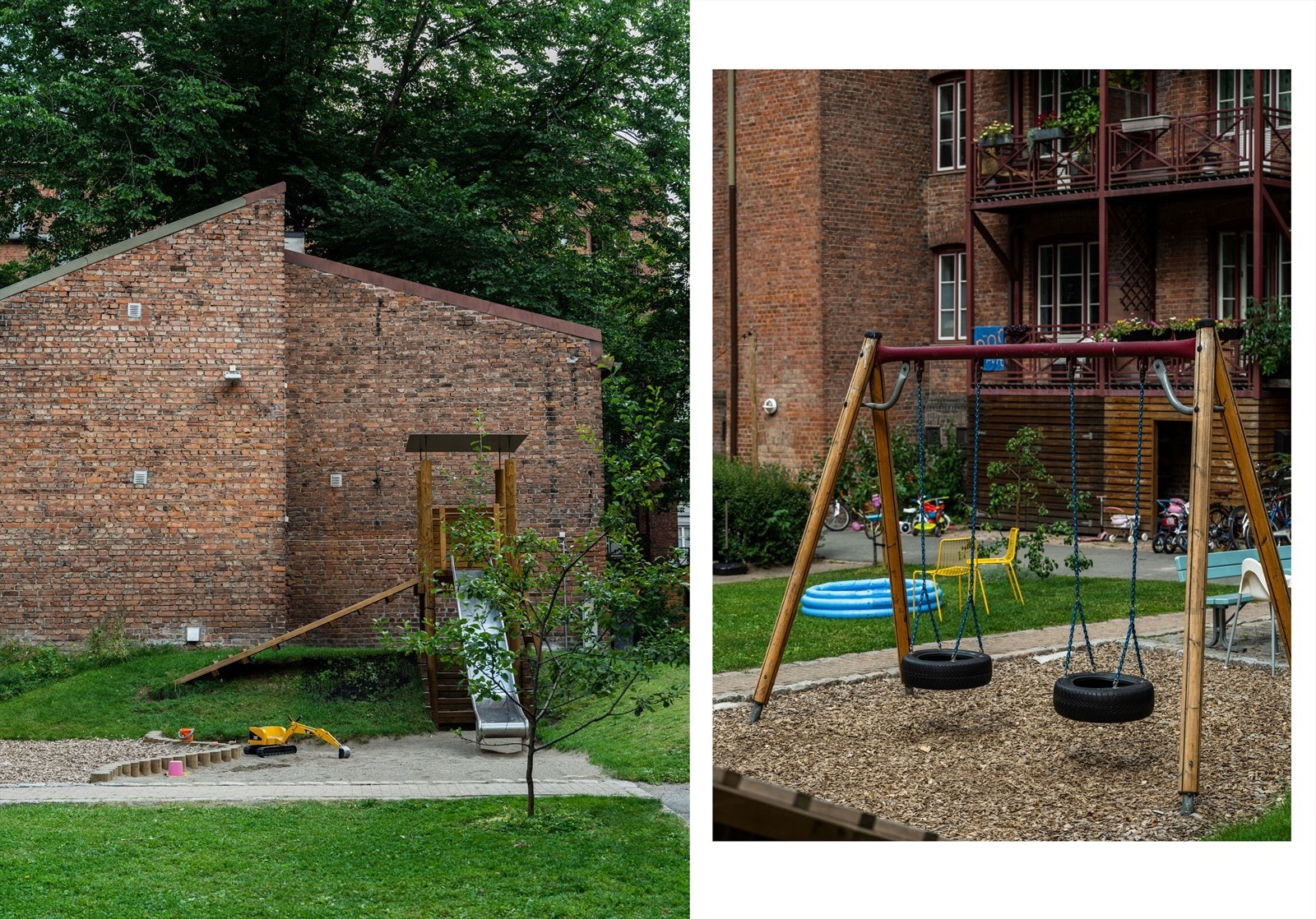Dette er borettslaget som kryr av barn - Dette er "Bakkebygrenda" på Tøyen Galleribilde