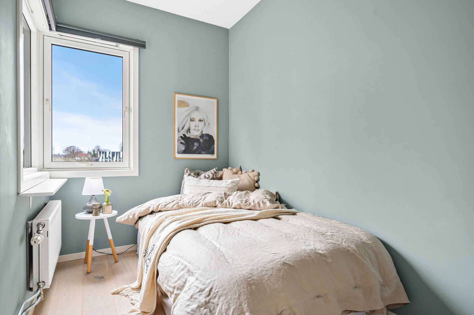 På soverom nr. 2 vil du også få plass til en dobbeltseng. Galleribilde