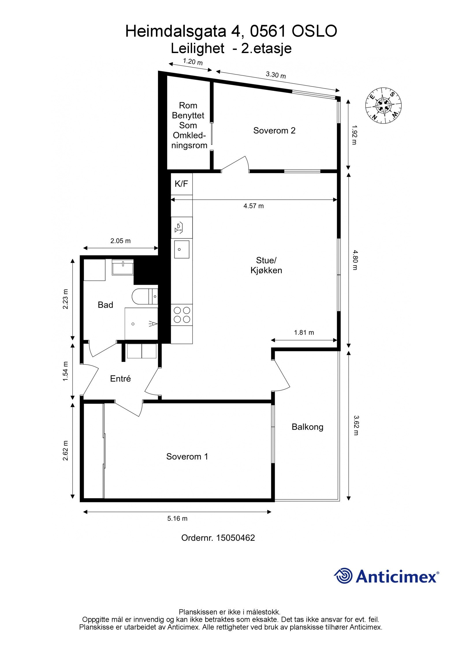 Planskisse Galleribilde