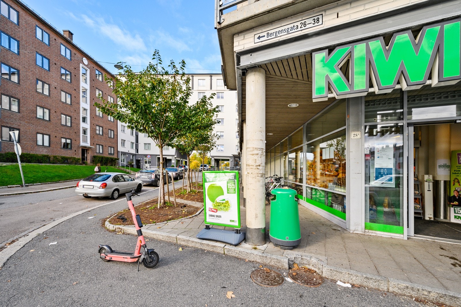 Storhandelen kan du gjøre i byggets første etasje. Galleribilde