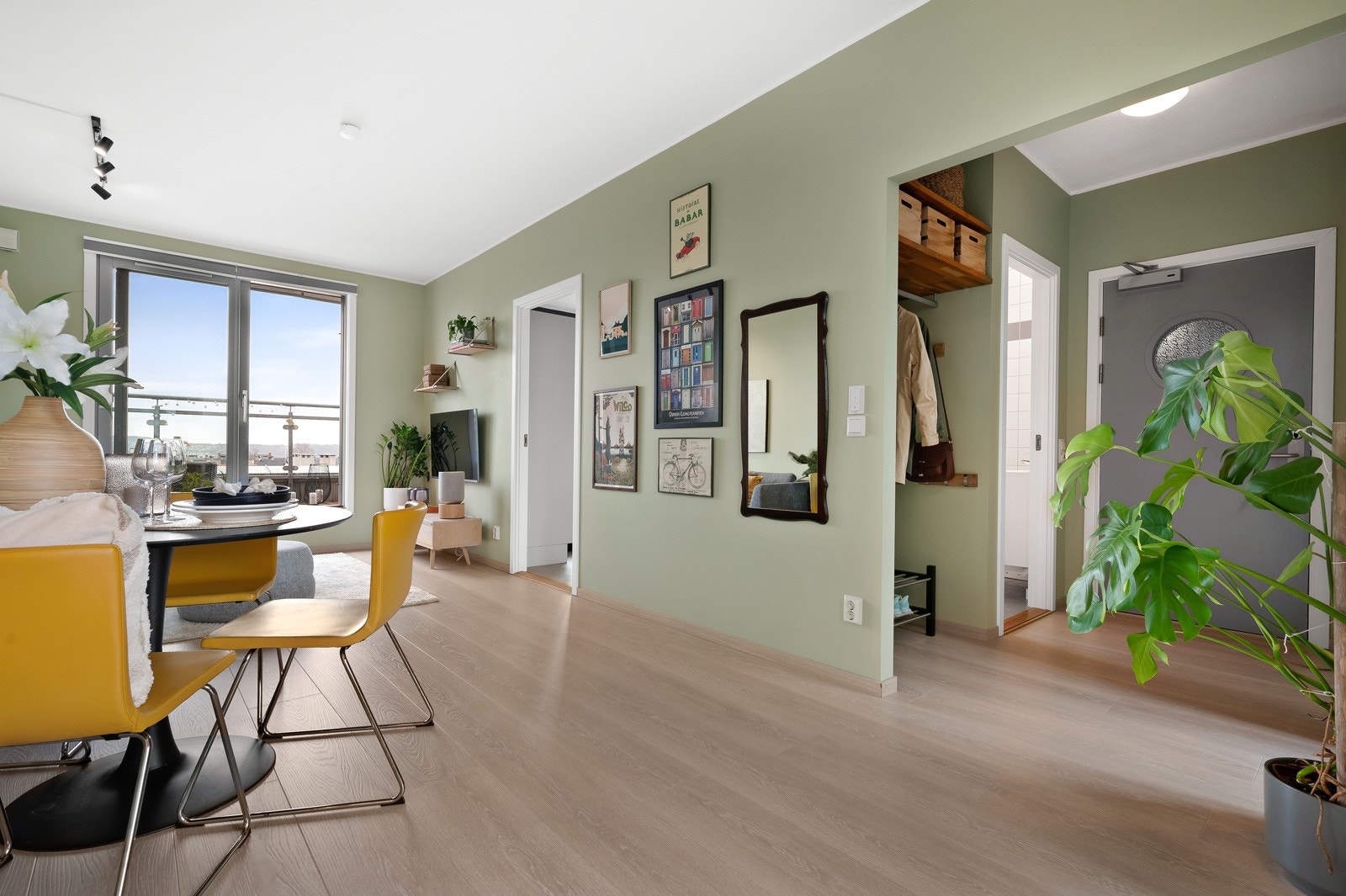 Det er hele 2,66 meter opp til taket. Galleribilde