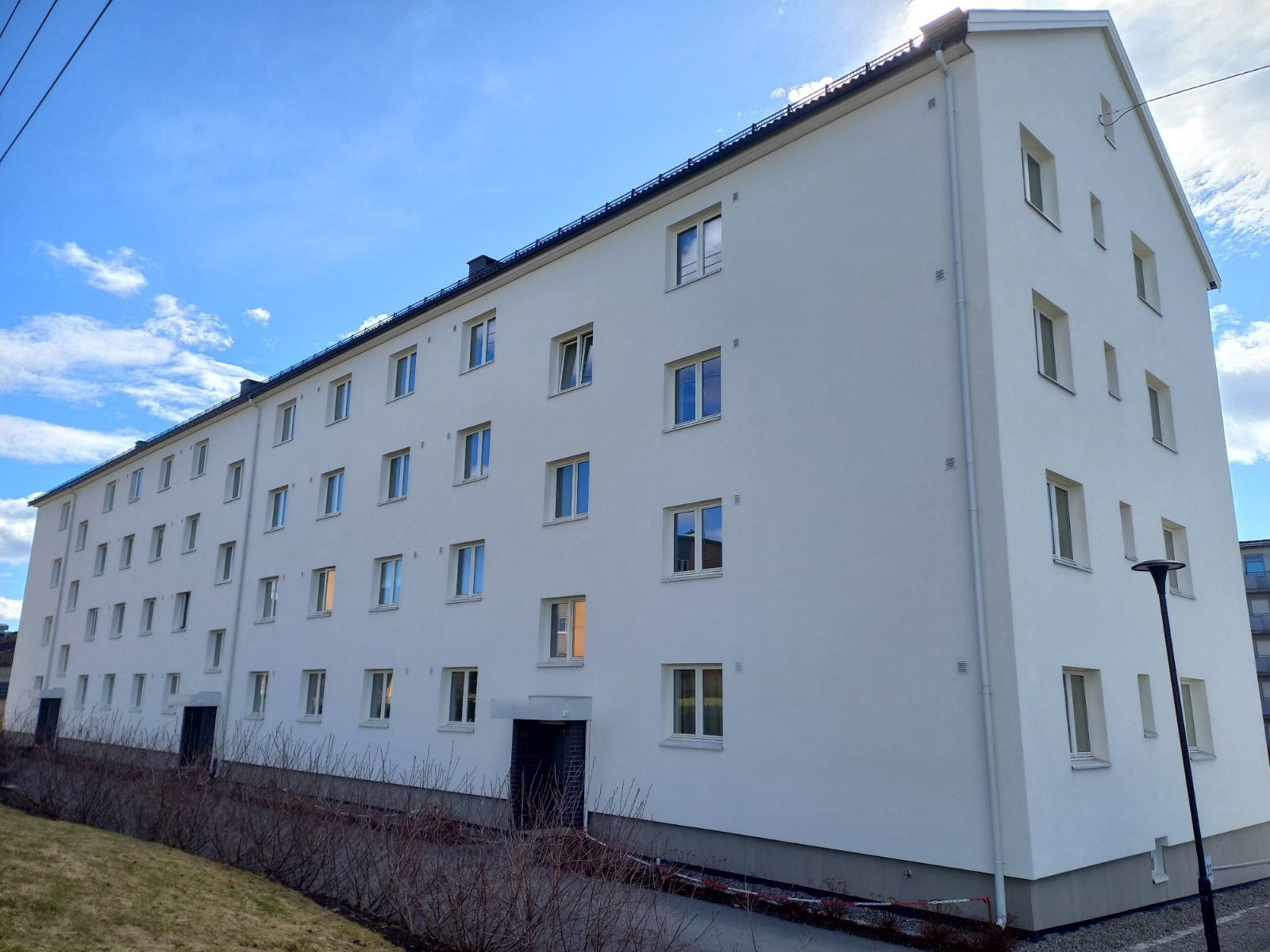 Fasade sett fra inngangsparti. Galleribilde