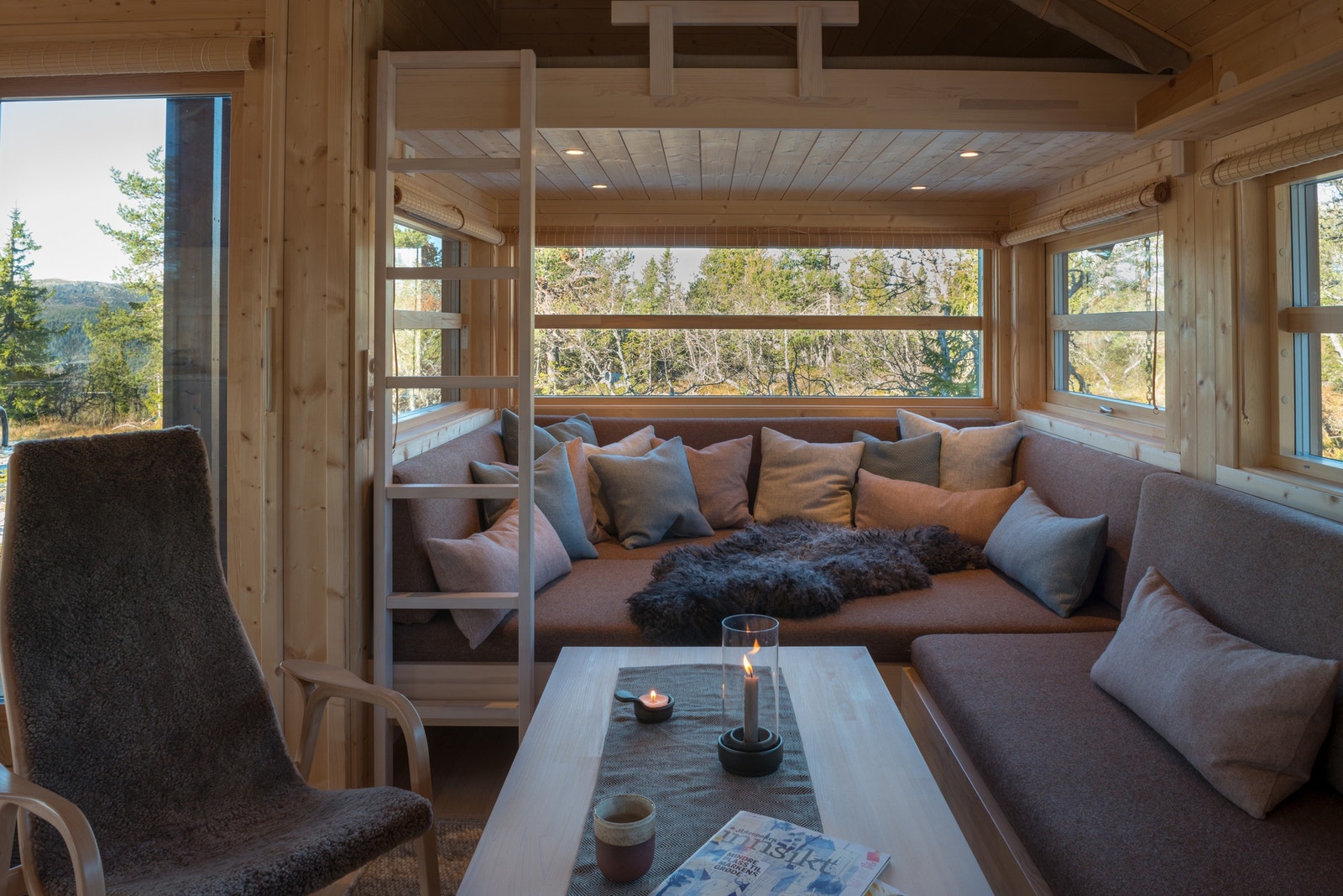 Dagsenga er barnas favoritt! Her kan man for eksempel bruke tiden på å studere naturen, lese, leke eller sove. Galleribilde