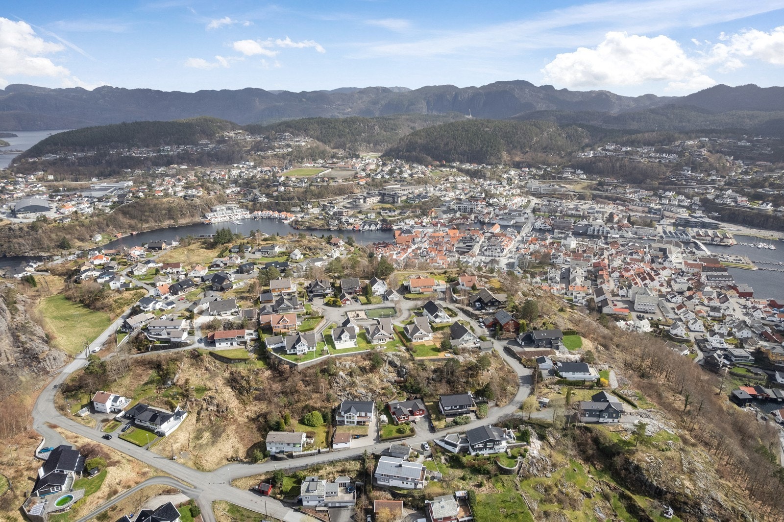 Lilleheia er sentrumsnært. Galleribilde