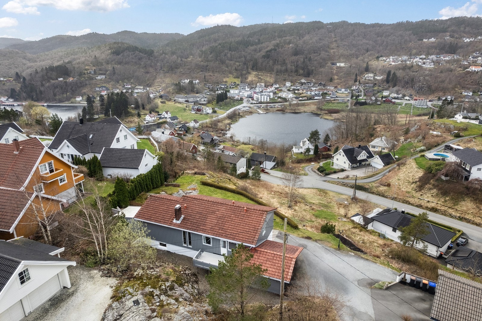 Lilleheia er et veletablert boligområde. Galleribilde