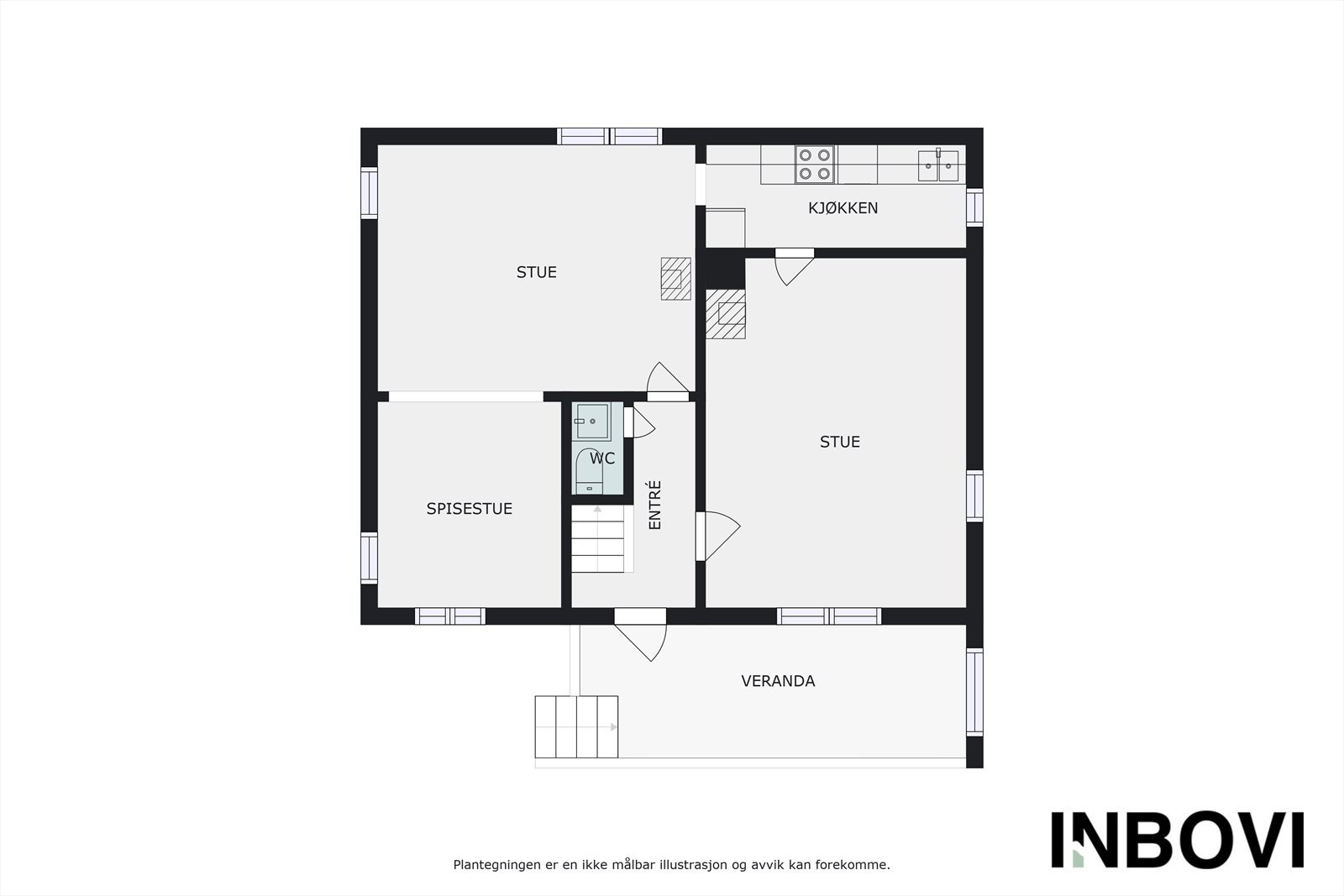 Plantegning | Hovedetasje Galleribilde