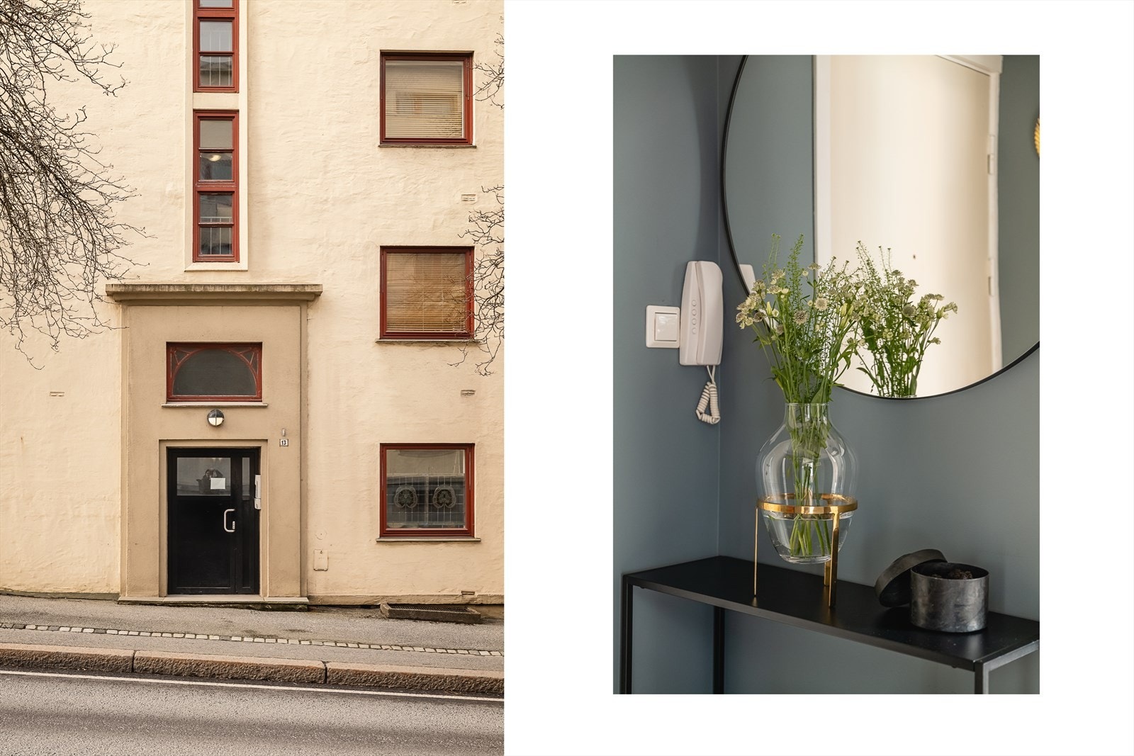 Leiligheten ligger i byggets 4.etasje Galleribilde