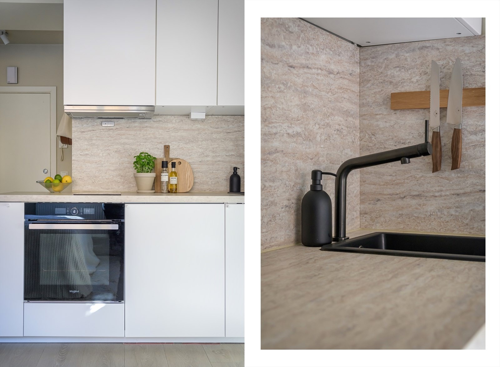 Det er montert kufiltervifte over stekesonen Galleribilde