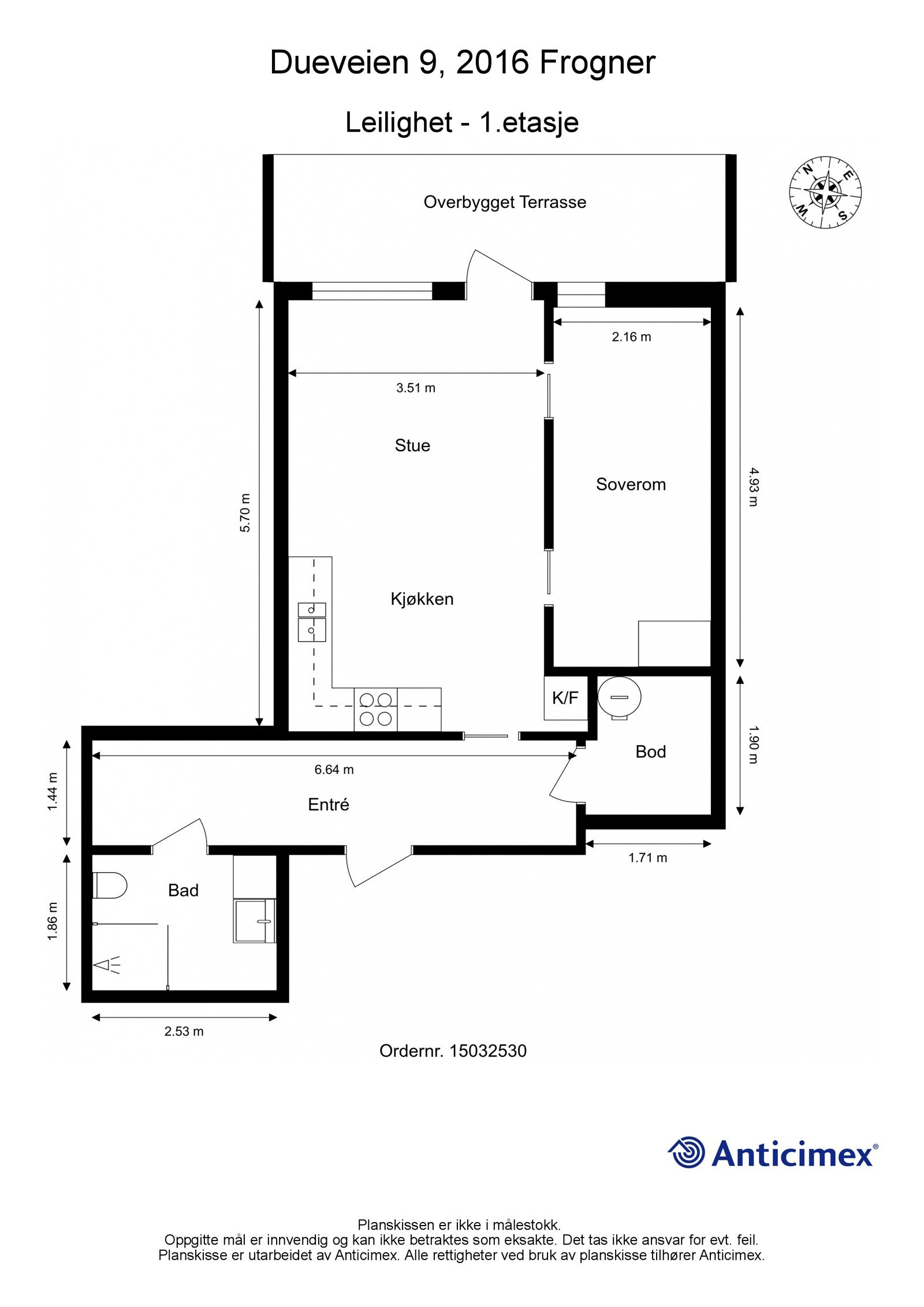 Plantegning. Galleribilde