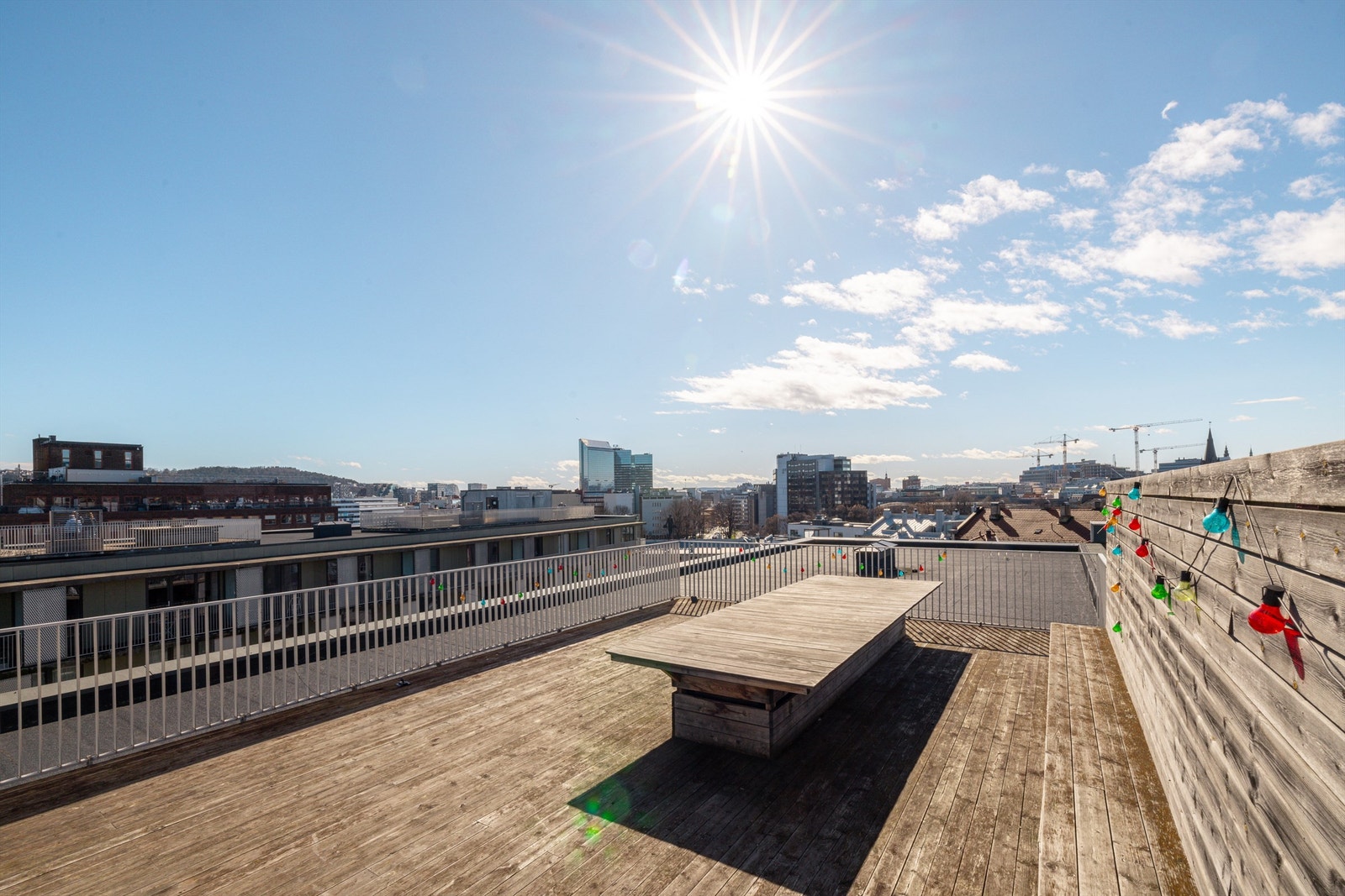 Felles takterrasse Galleribilde