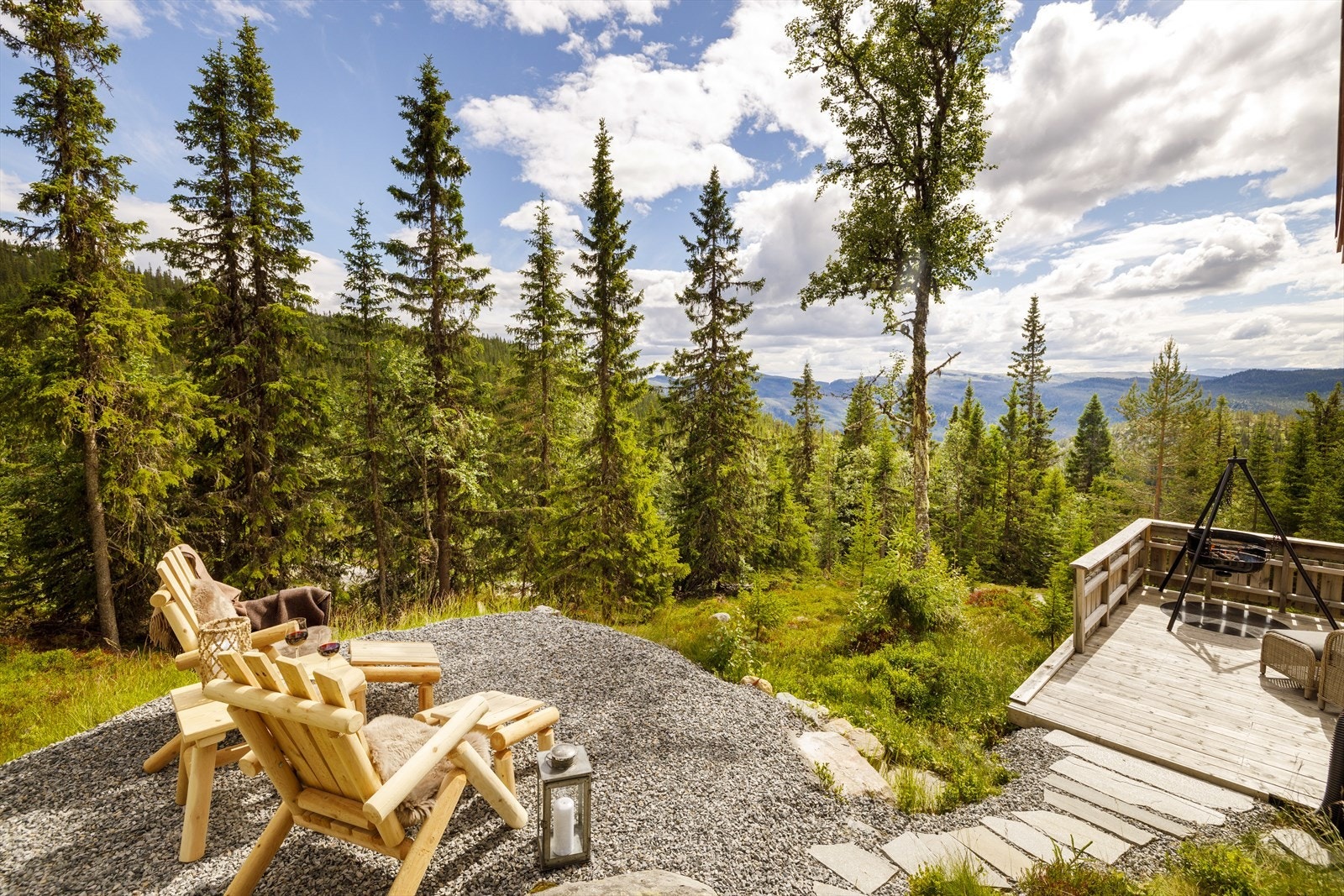 Terrasse. Galleribilde