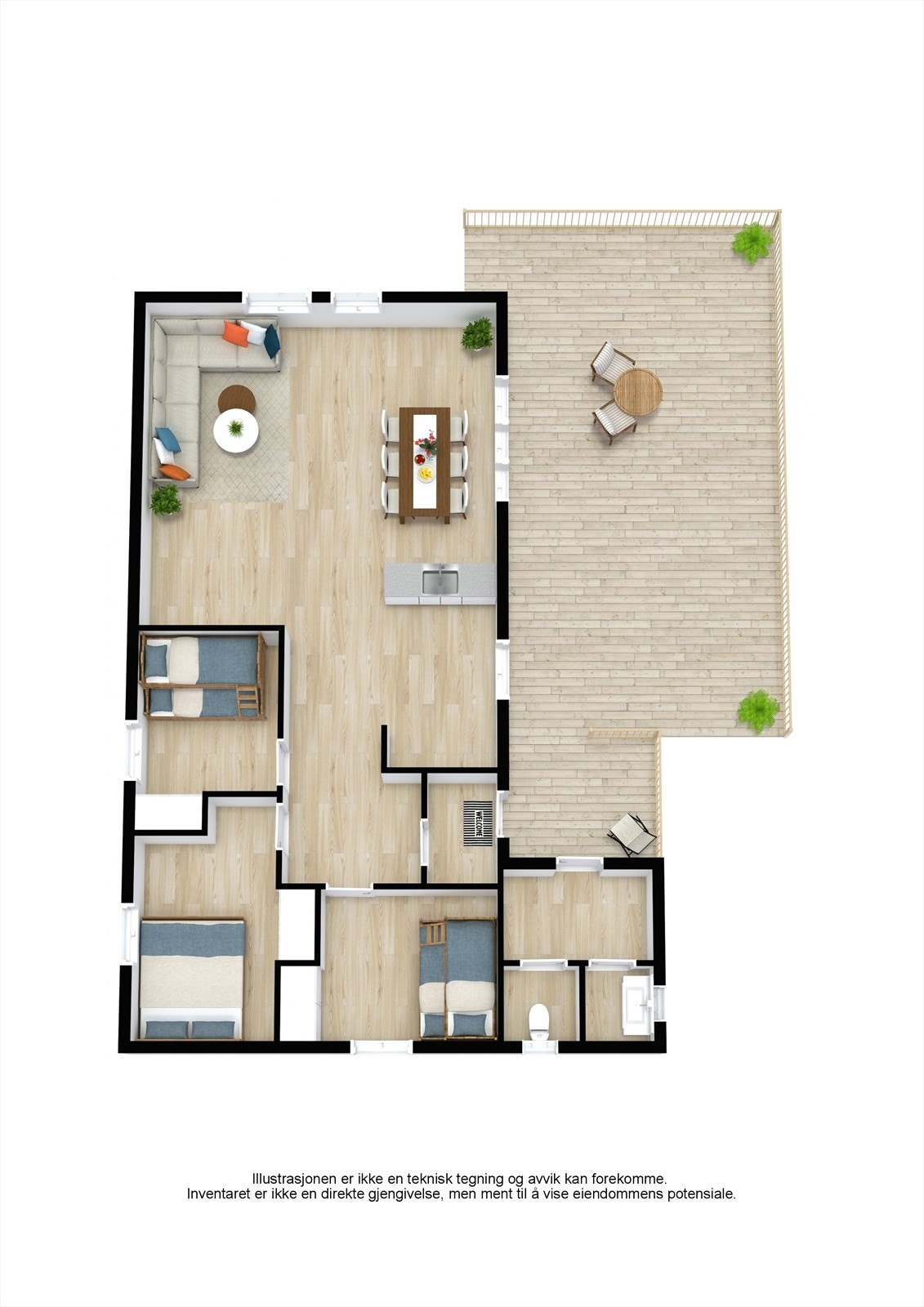 Plantegning. Galleribilde