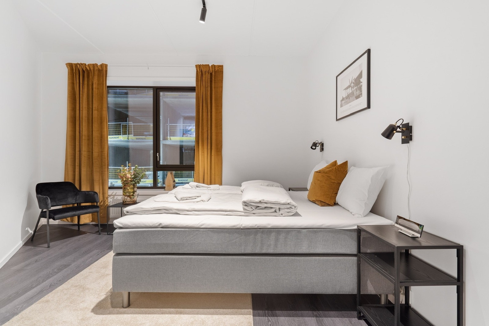 Beboerne på Vervet vil ha tilgang til leie av fem hybler i fellesarealbygget i Gårdsrommet. Galleribilde