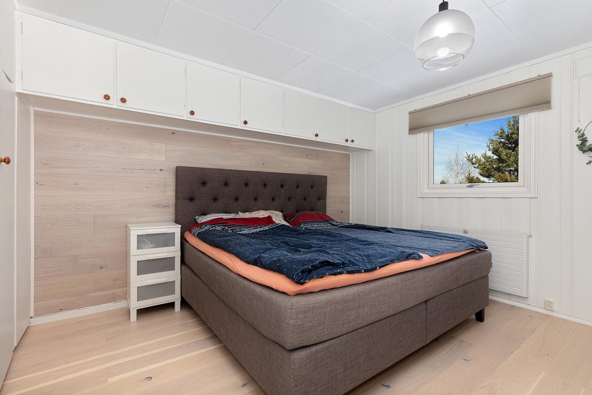 Hovedsoverom med innebygd garderobeskap. Galleribilde