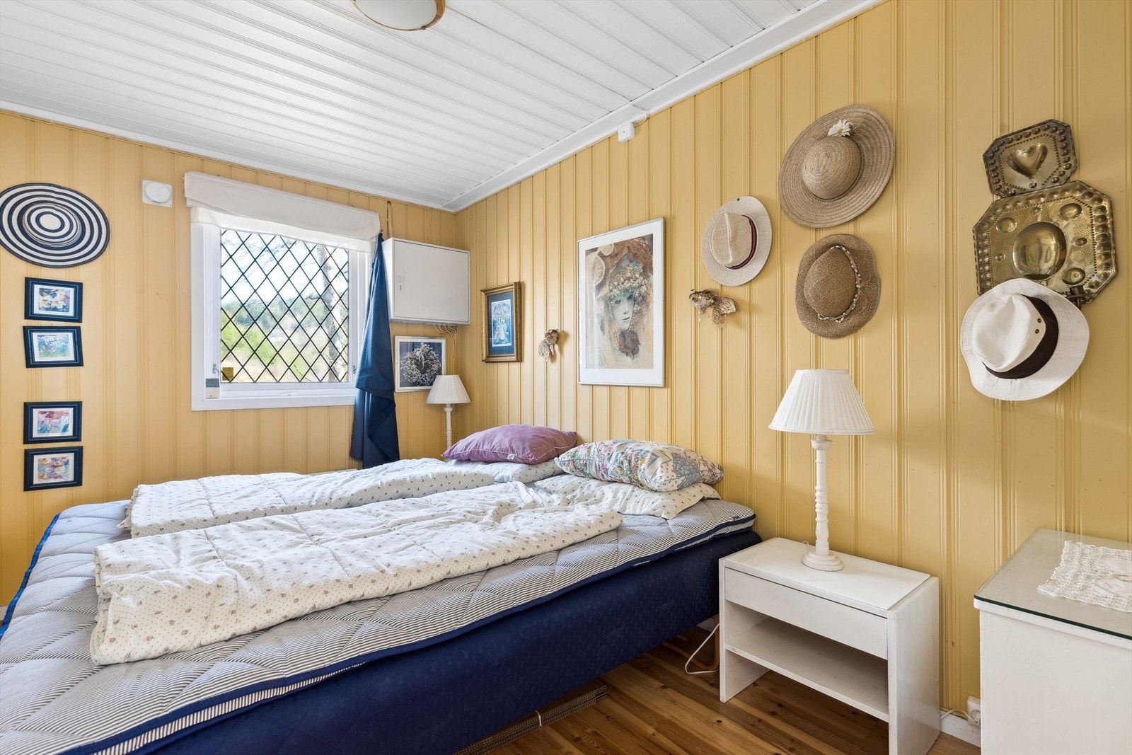 Hytta har to gode soverom. Galleribilde