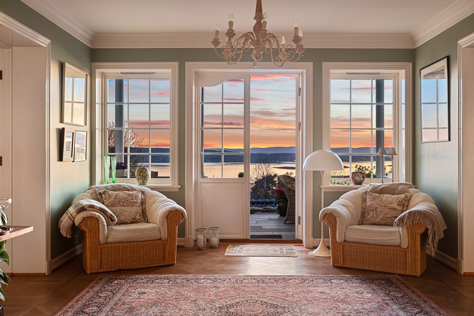 Kveldsstemning Galleribilde